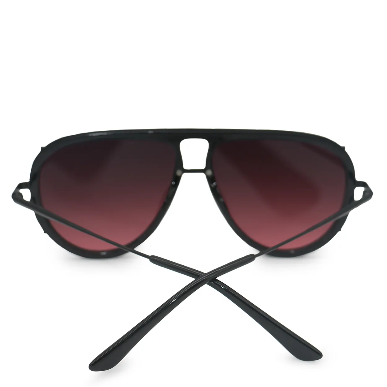 Ivy Luxe - Ruby Tangle-Free Round Aviator Sunglasses - Image 5