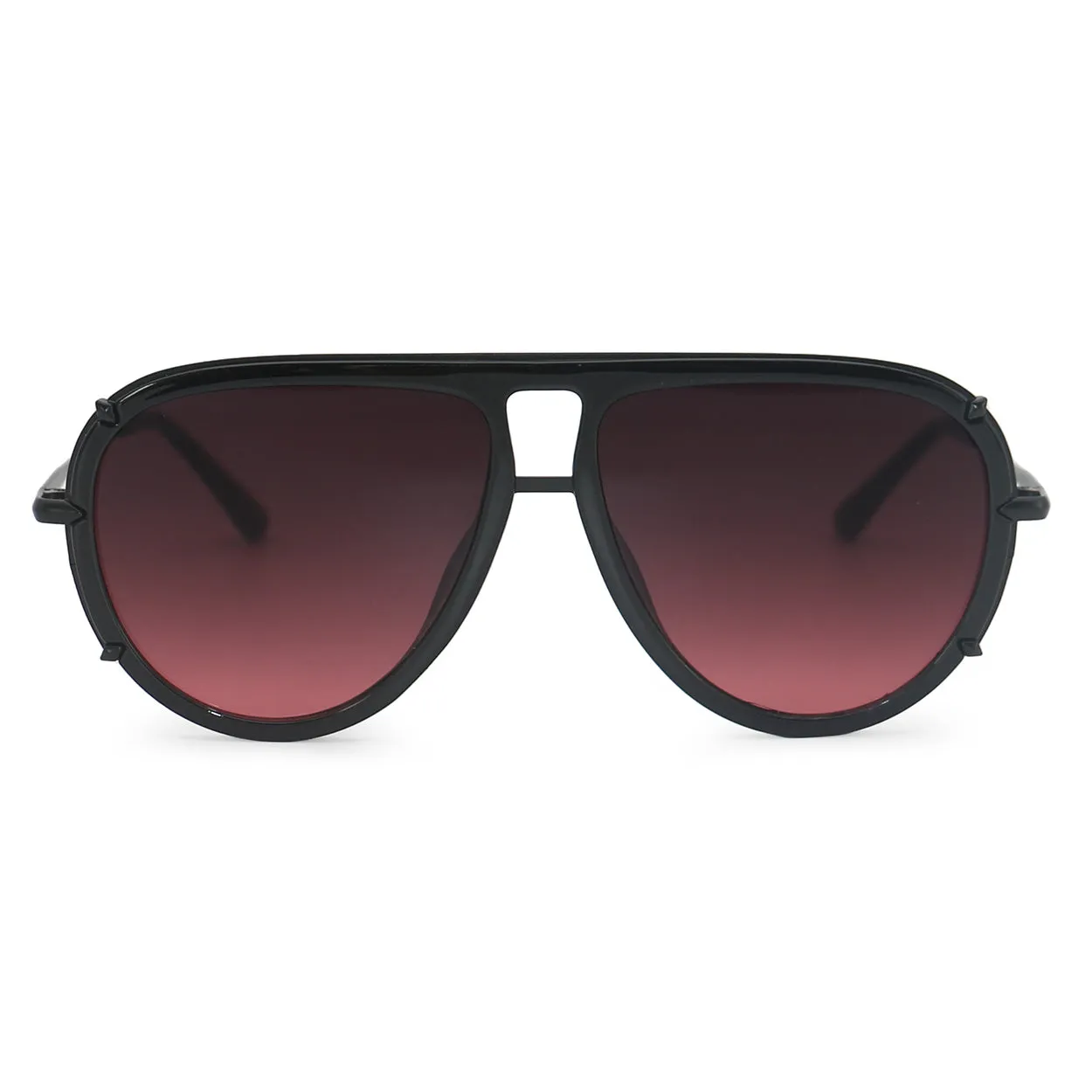 Ivy Luxe - Ruby Tangle-Free Round Aviator Sunglasses - Image 7