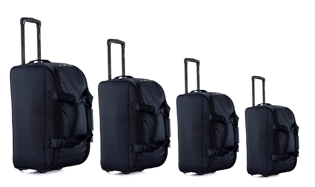 Gavin Soft shell Lightweight Duffel Rolling Bag 4 Piece Set - Image 10