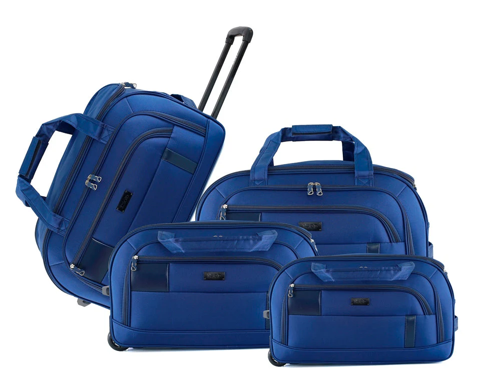 Gavin Soft shell Lightweight Duffel Rolling Bag 4 Piece Set - Image 11
