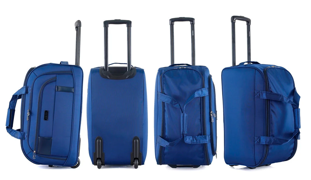 Gavin Soft shell Lightweight Duffel Rolling Bag 4 Piece Set - Image 13
