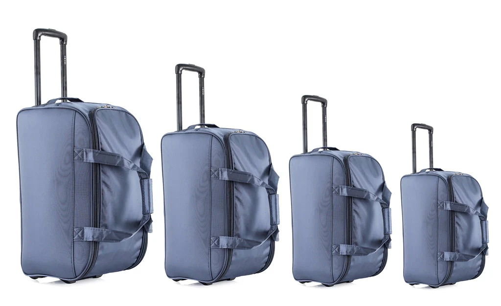 Gavin Soft shell Lightweight Duffel Rolling Bag 4 Piece Set - Image 5