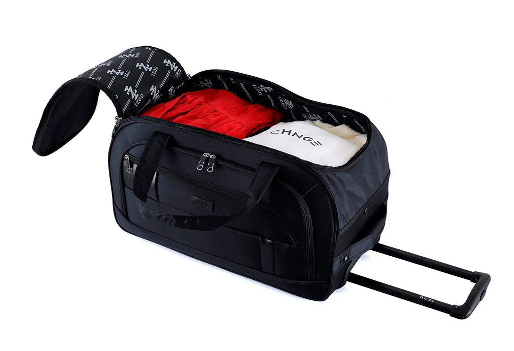 Gavin Soft shell Lightweight Duffel Rolling Bag 4 Piece Set - Image 7