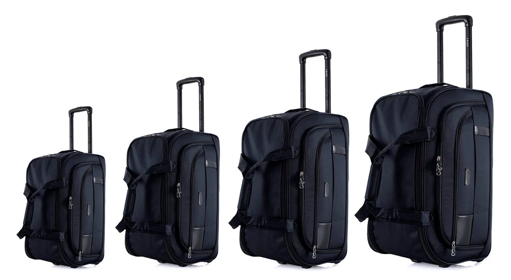 Gavin Soft shell Lightweight Duffel Rolling Bag 4 Piece Set - Image 9