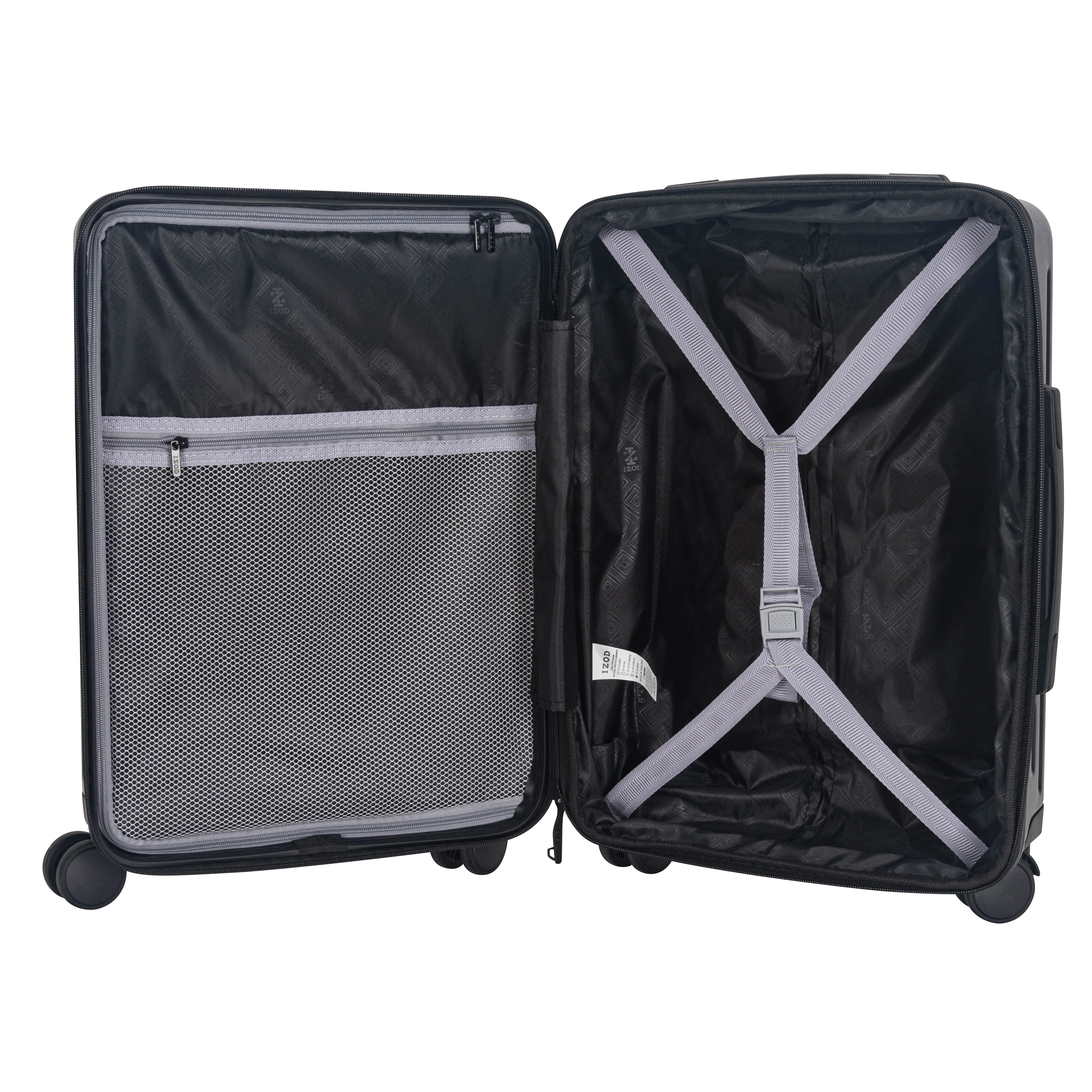 ISLA Expandable 3-Piece Spinner Luggage Set with Lock - Image 2