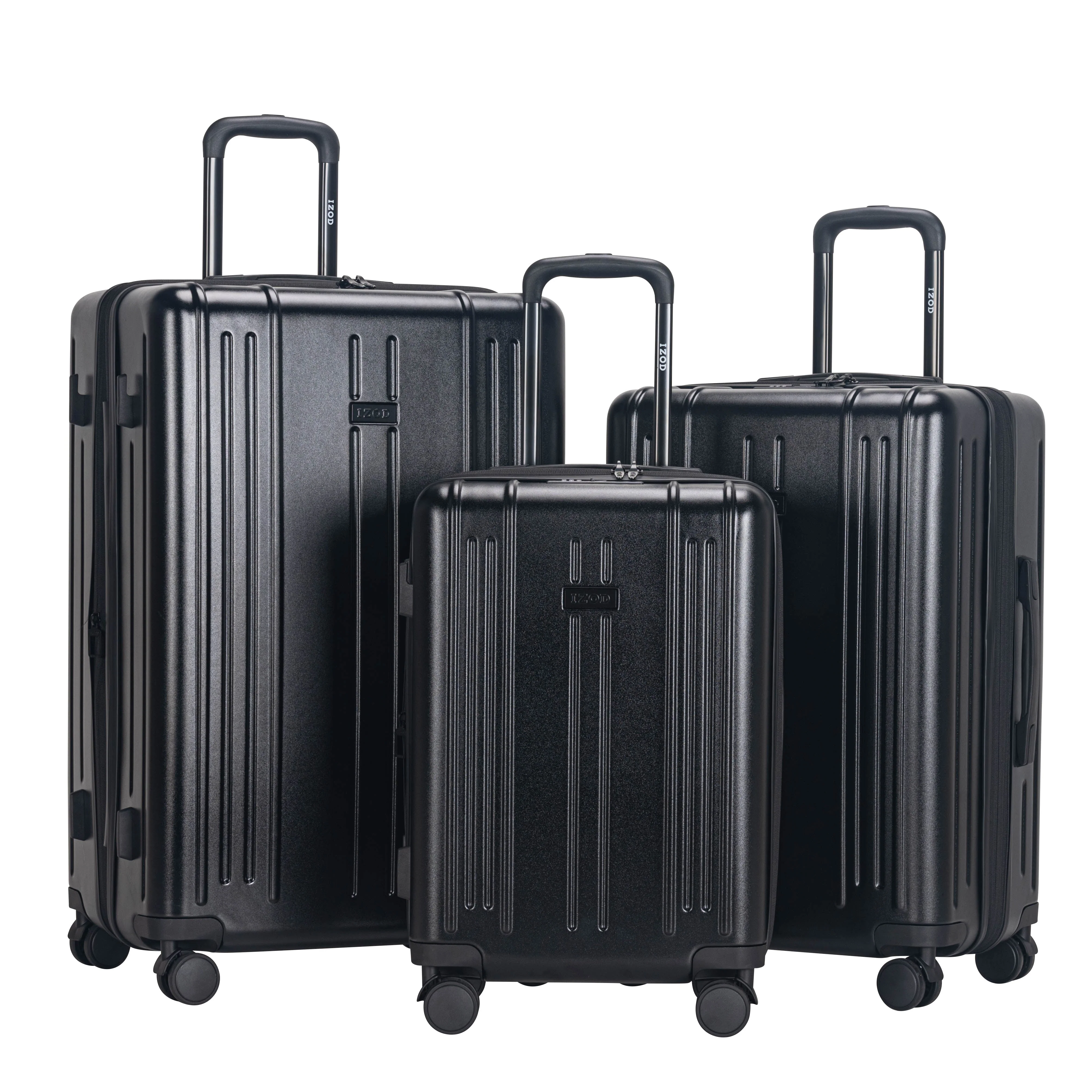 ISLA Expandable 3-Piece Spinner Luggage Set with Lock - Image 3