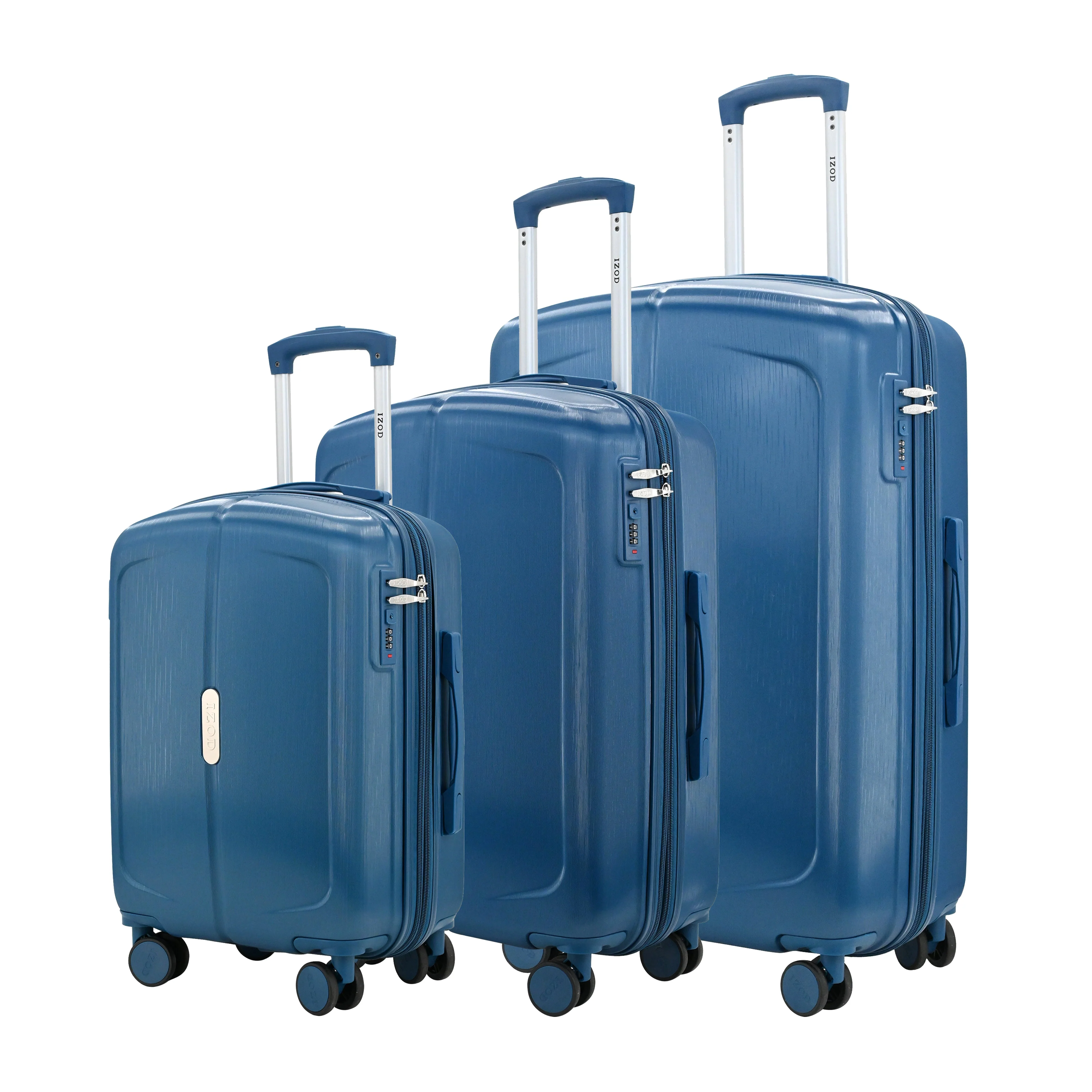 Mateo Expandable 3 Piece Spinner Luggage Set with Lock - Image 10