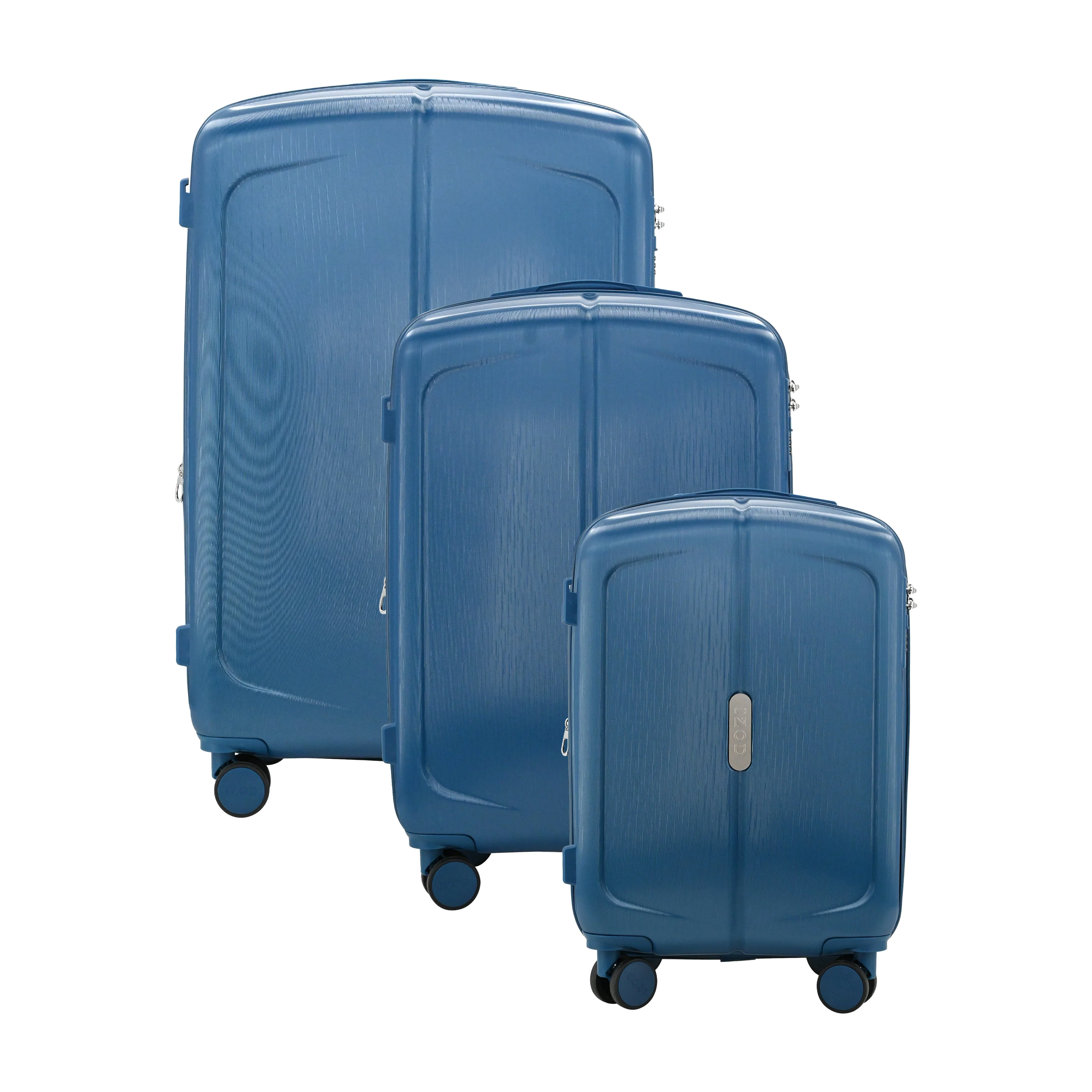 Mateo Expandable 3 Piece Spinner Luggage Set with Lock - Image 11