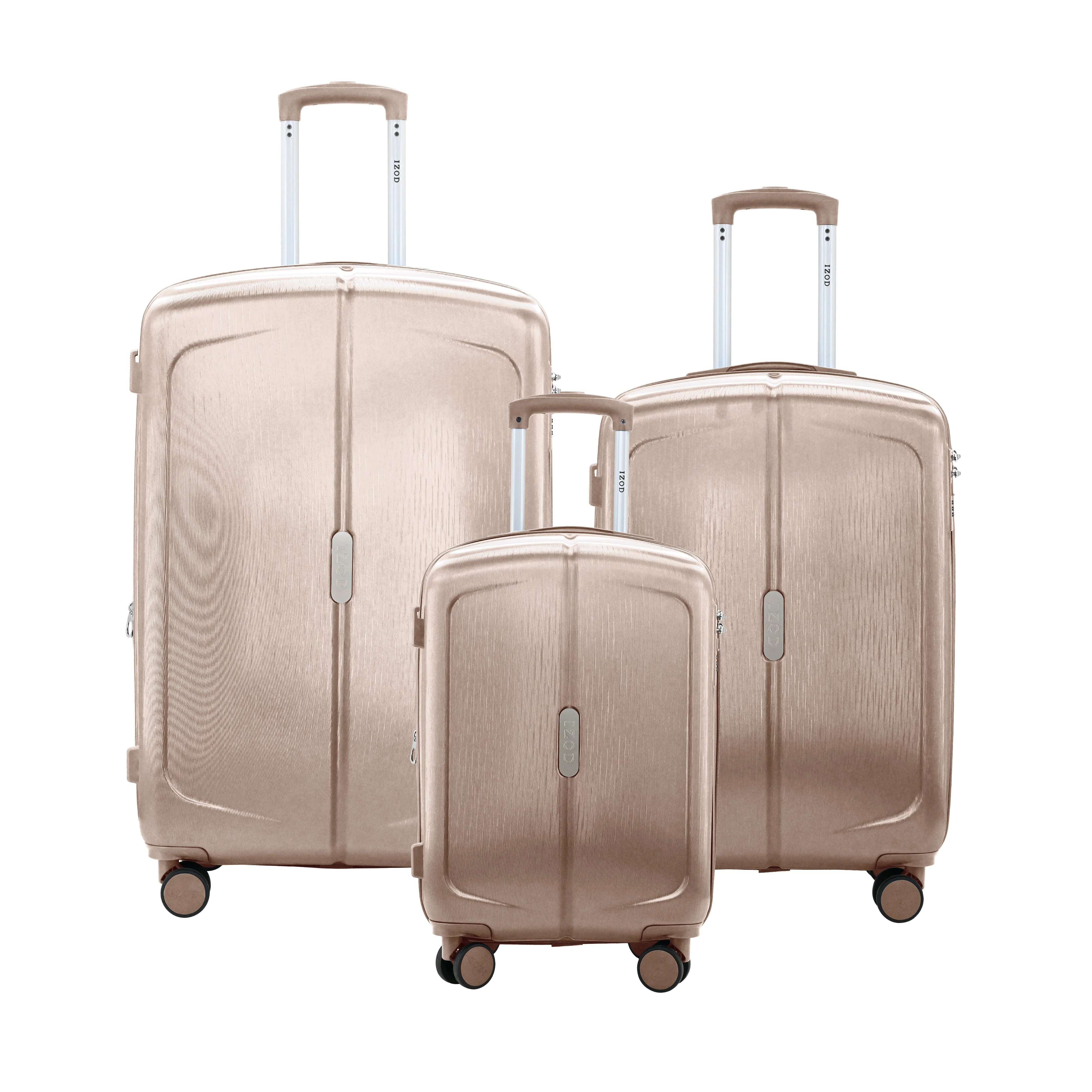 Mateo Expandable 3 Piece Spinner Luggage Set with Lock - Image 13