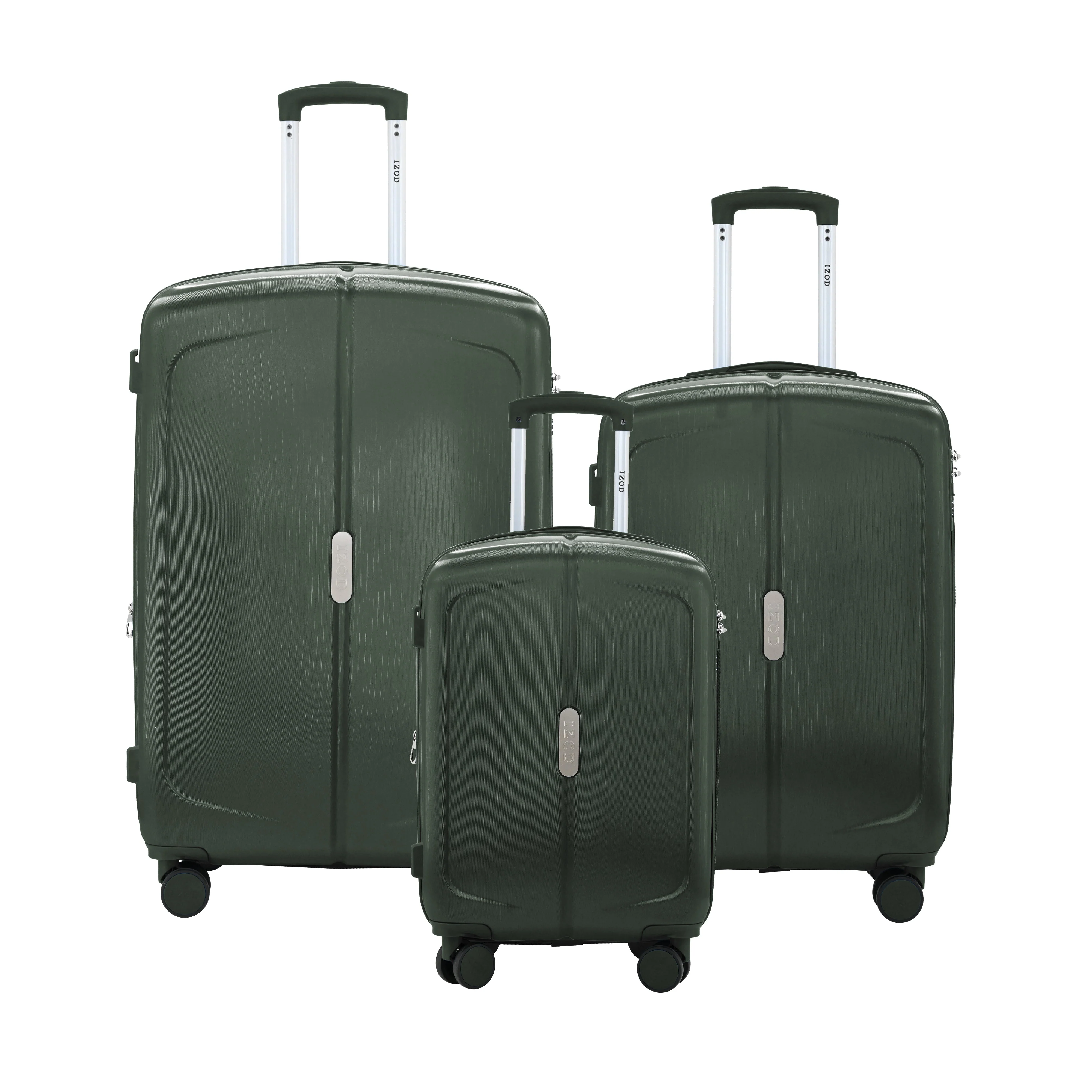 Mateo Expandable 3 Piece Spinner Luggage Set with Lock - Image 19
