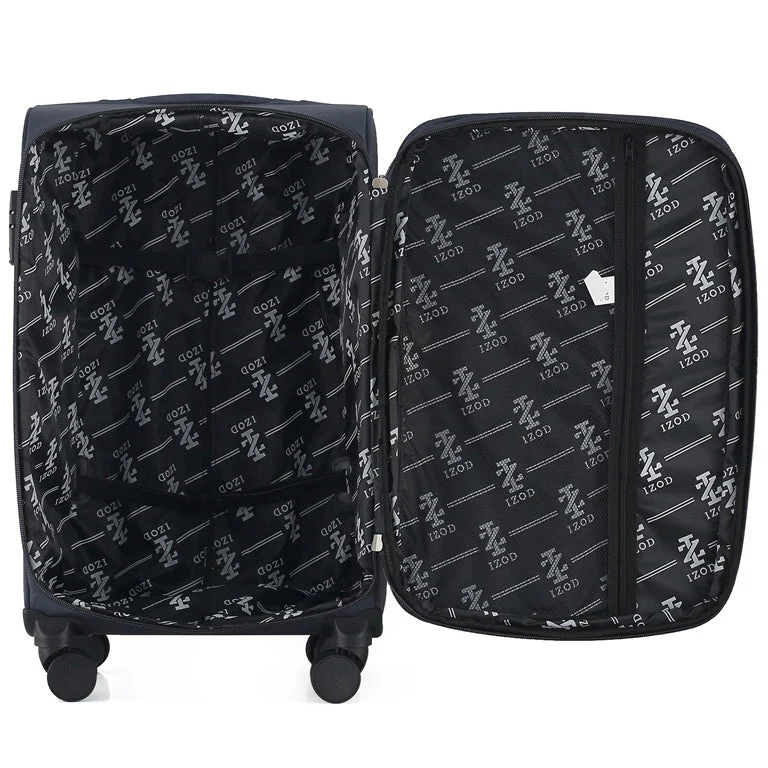 Noah Soft Shell Expandable 3 Piece Spinner Luggage Set with Lock - Image 19