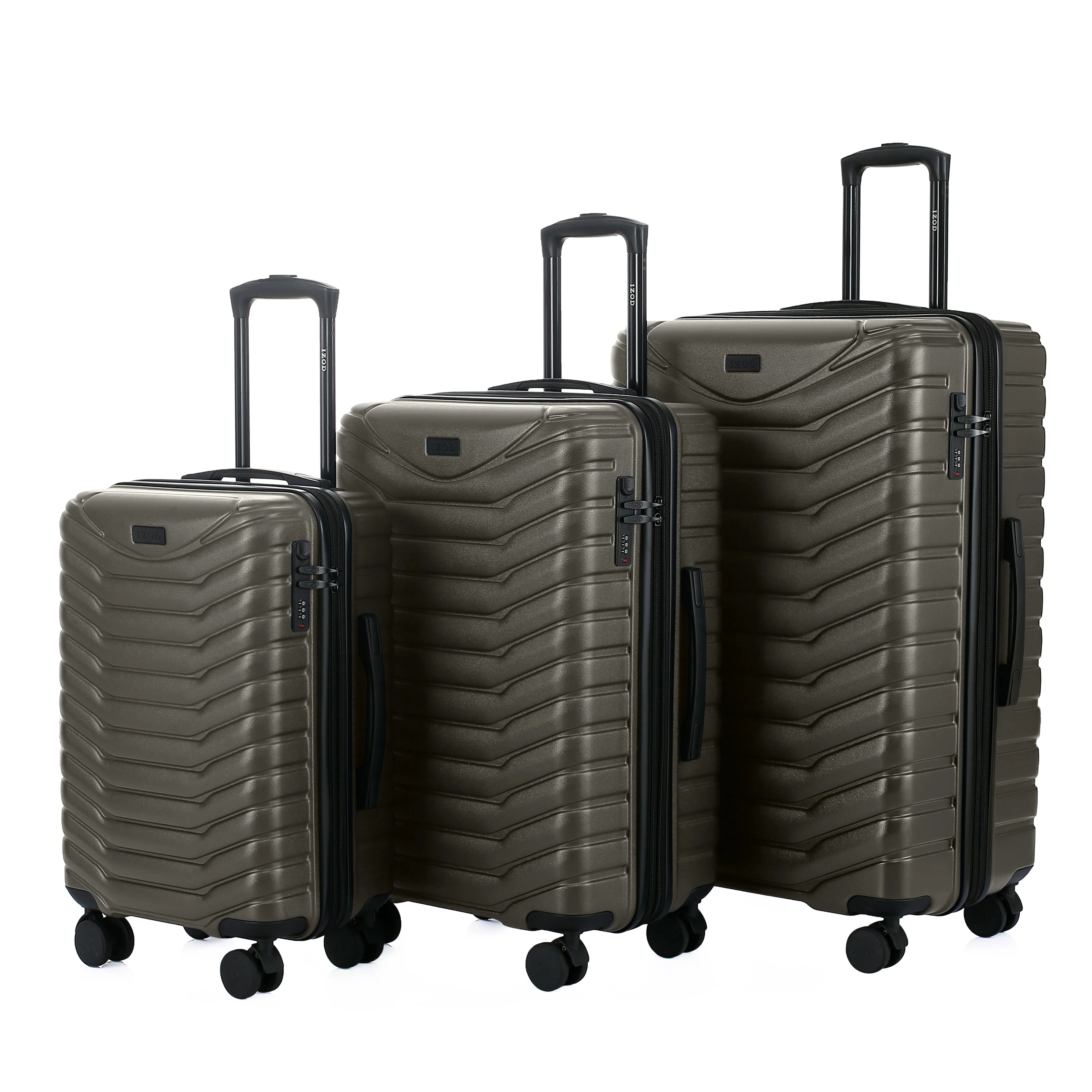 Phantom Expandable 3-Piece Spinner Luggage Set with Lock - Image 11