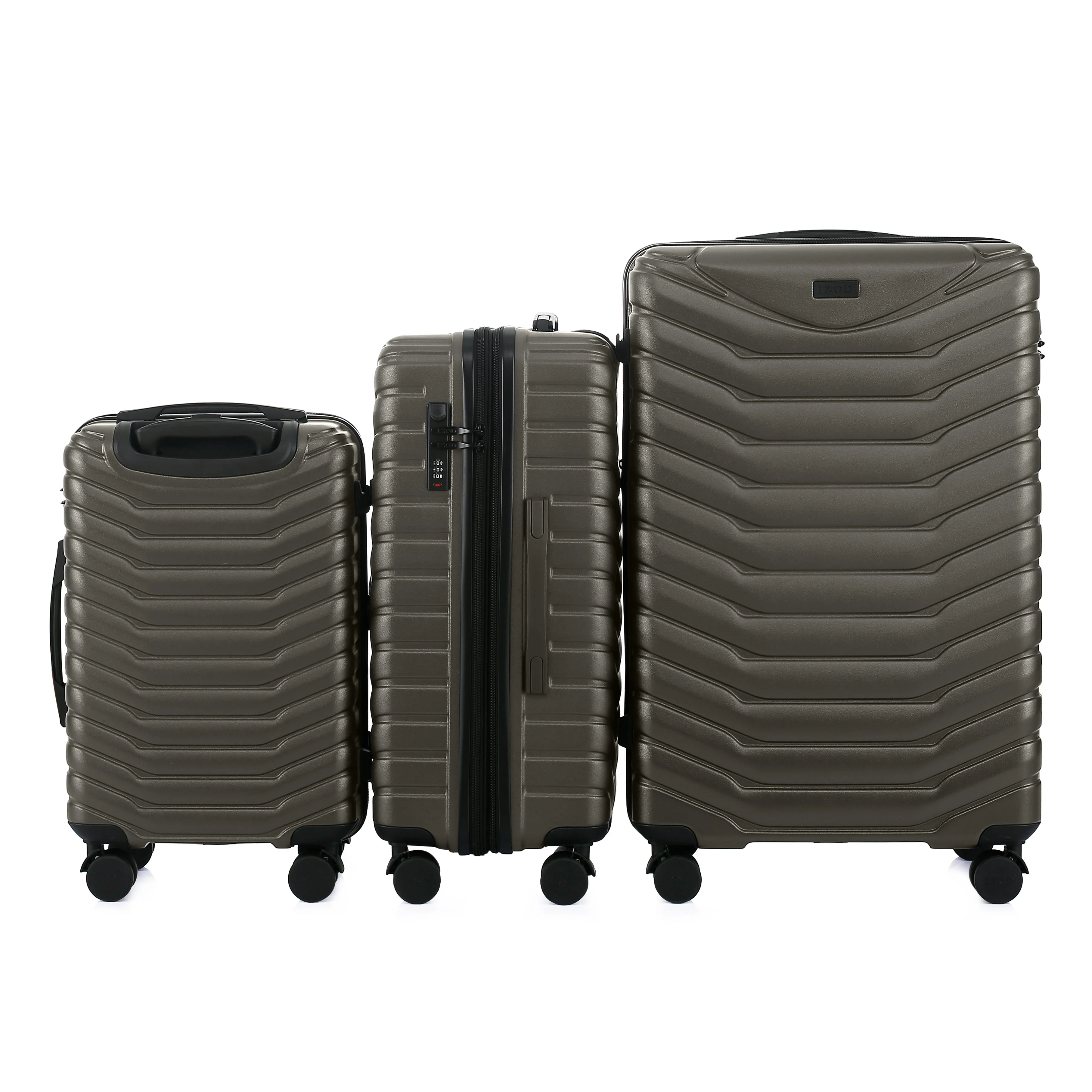 Phantom Expandable 3-Piece Spinner Luggage Set with Lock - Image 13