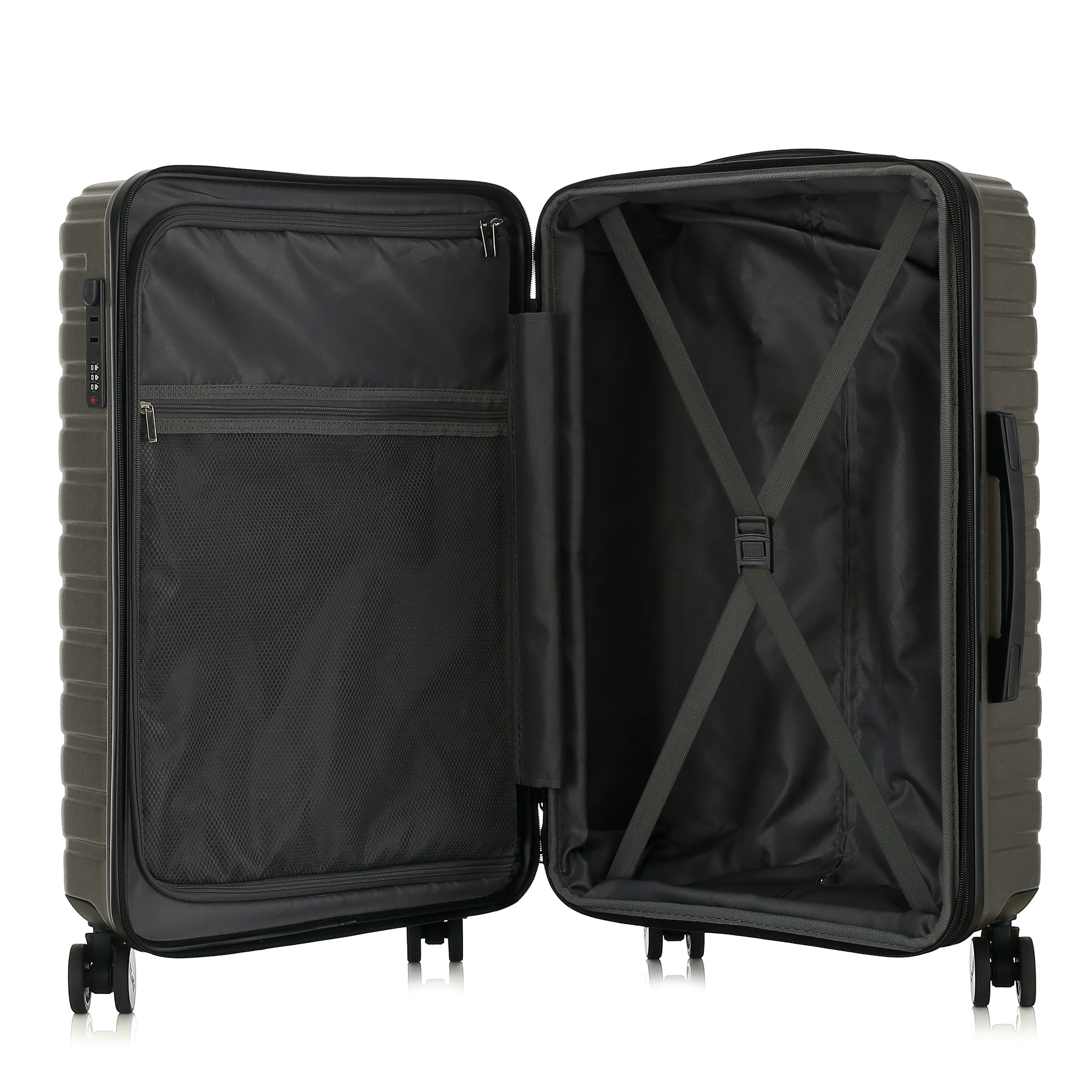 Phantom Expandable 3-Piece Spinner Luggage Set with Lock - Image 15