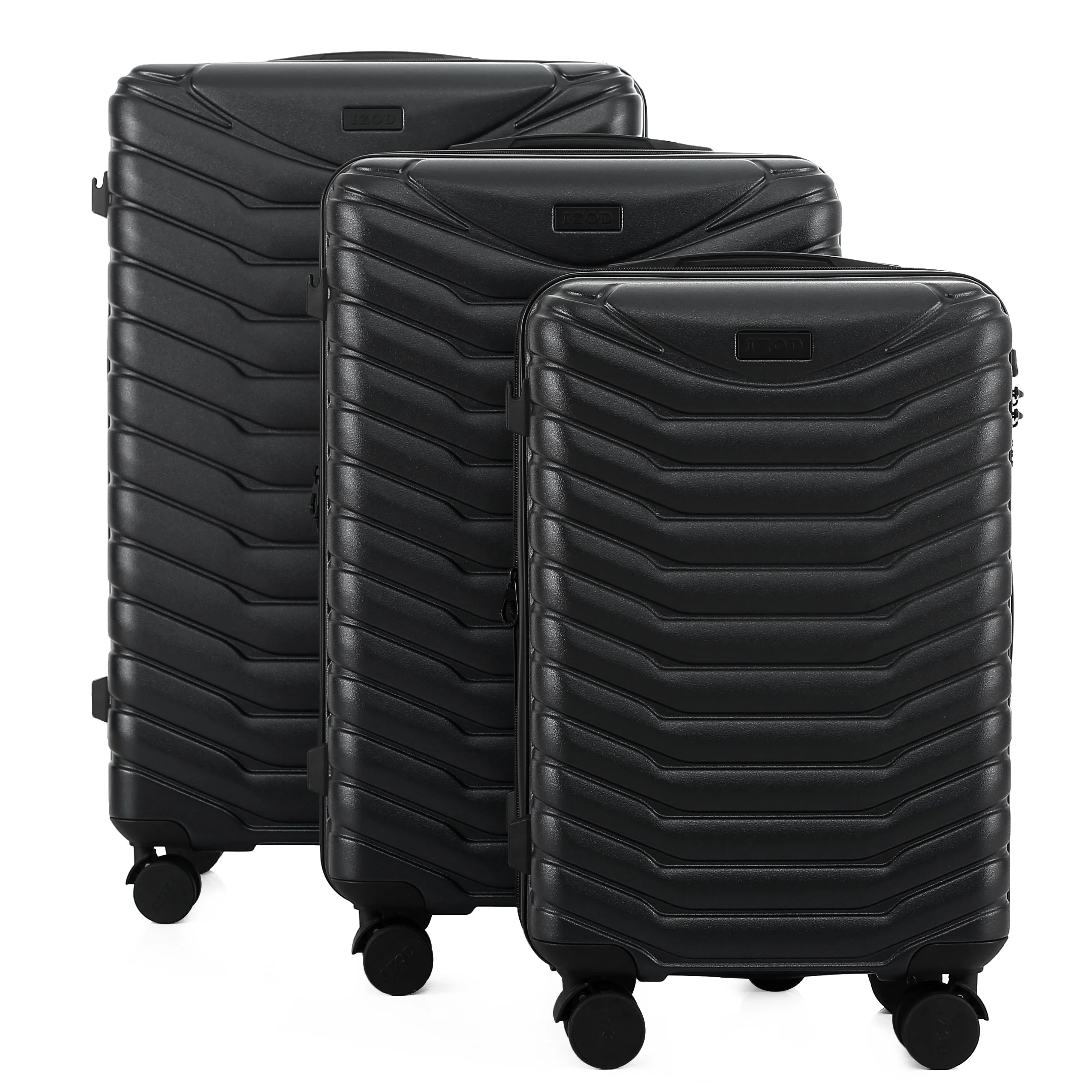Phantom Expandable 3-Piece Spinner Luggage Set with Lock - Image 5