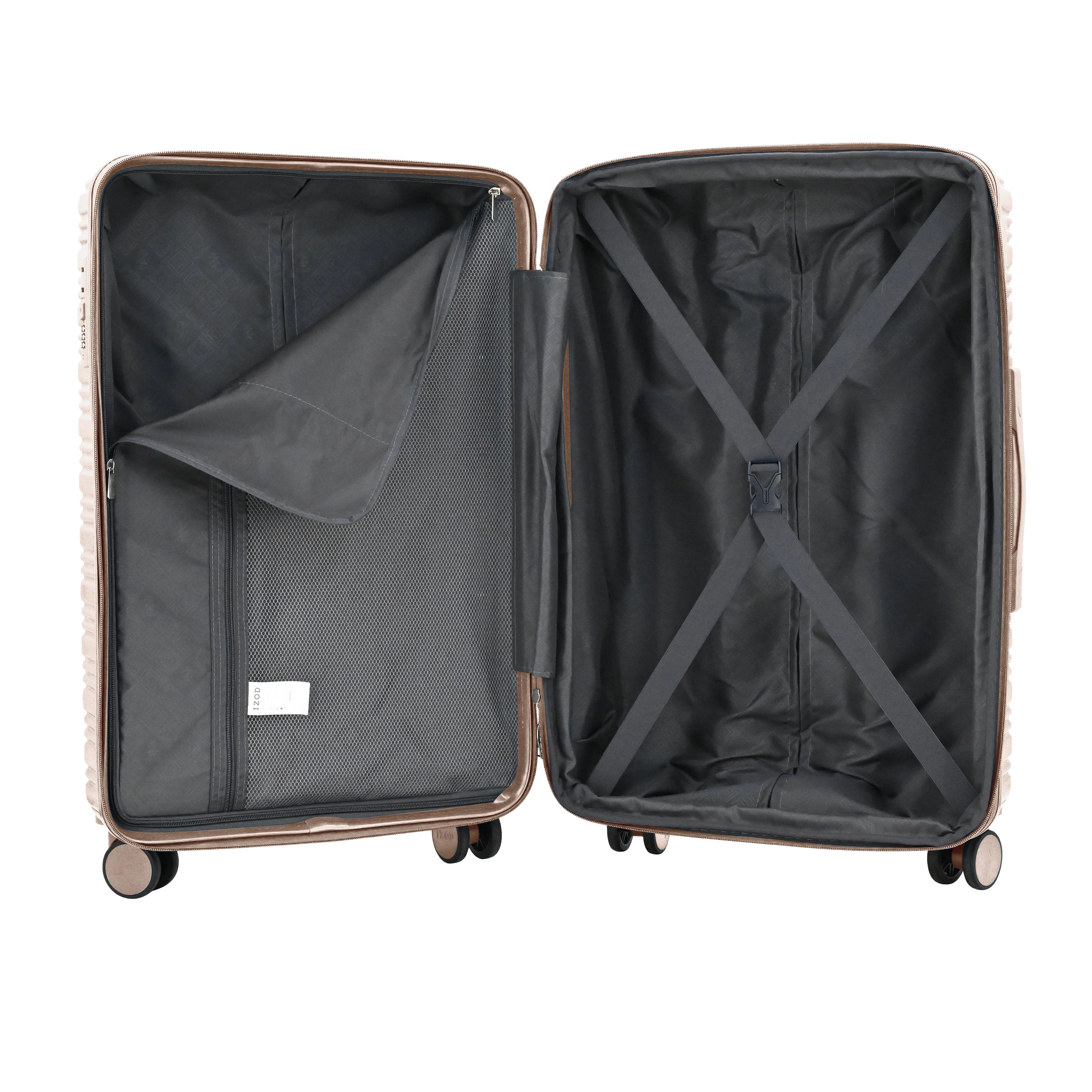 Romeo Expandable 3-Piece Spinner Luggage Set with Lock - Image 13