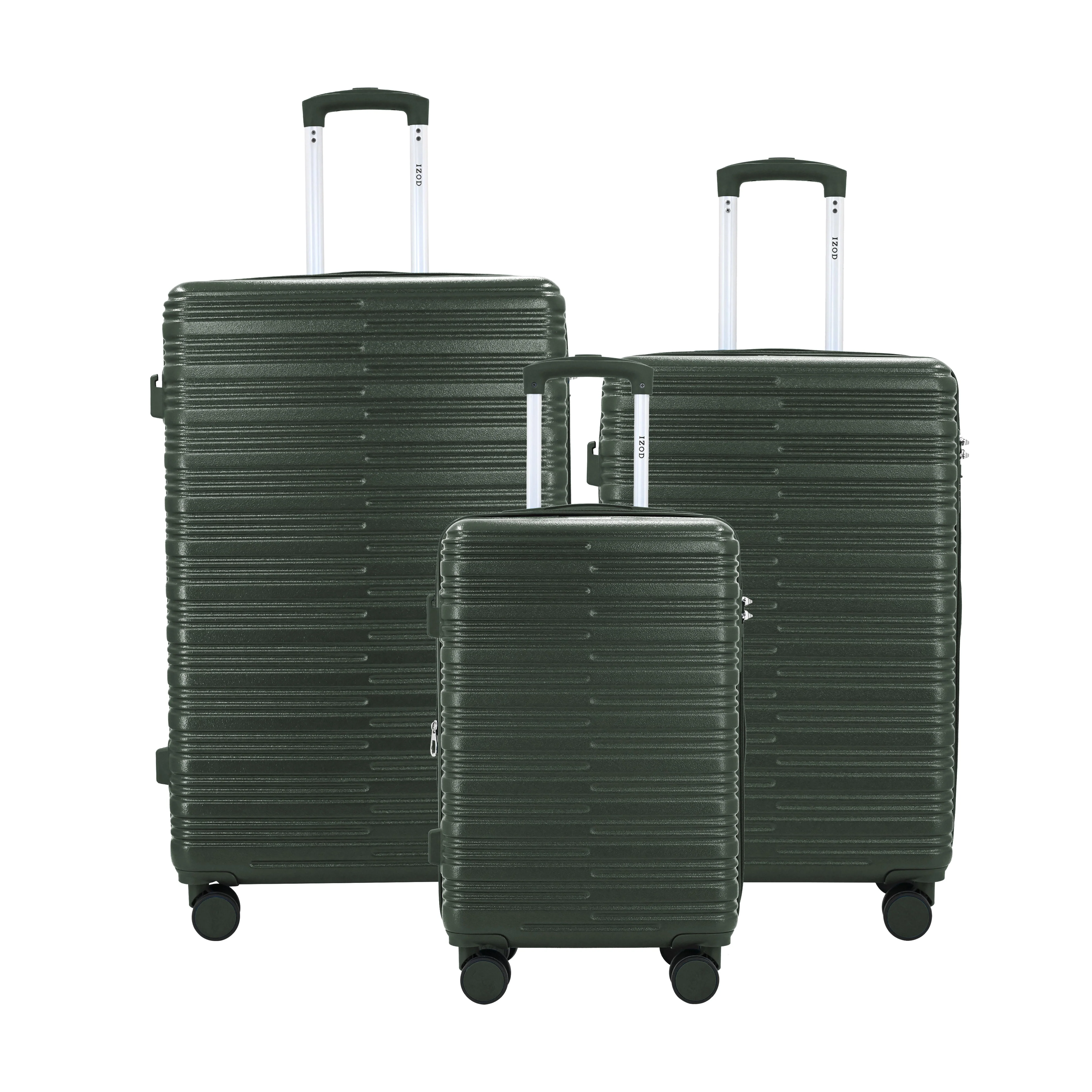 Romeo Expandable 3-Piece Spinner Luggage Set with Lock - Image 14