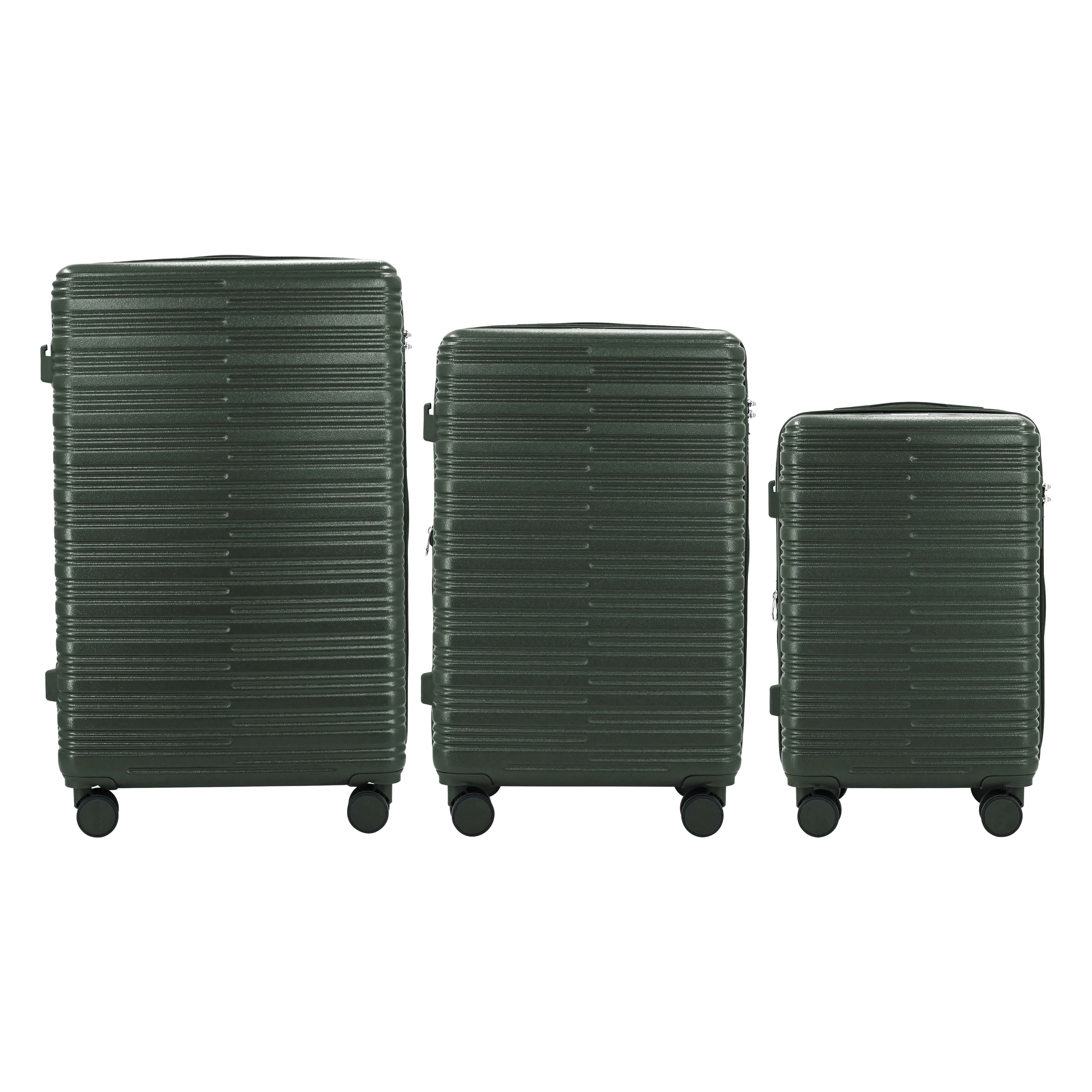 Romeo Expandable 3-Piece Spinner Luggage Set with Lock - Image 17