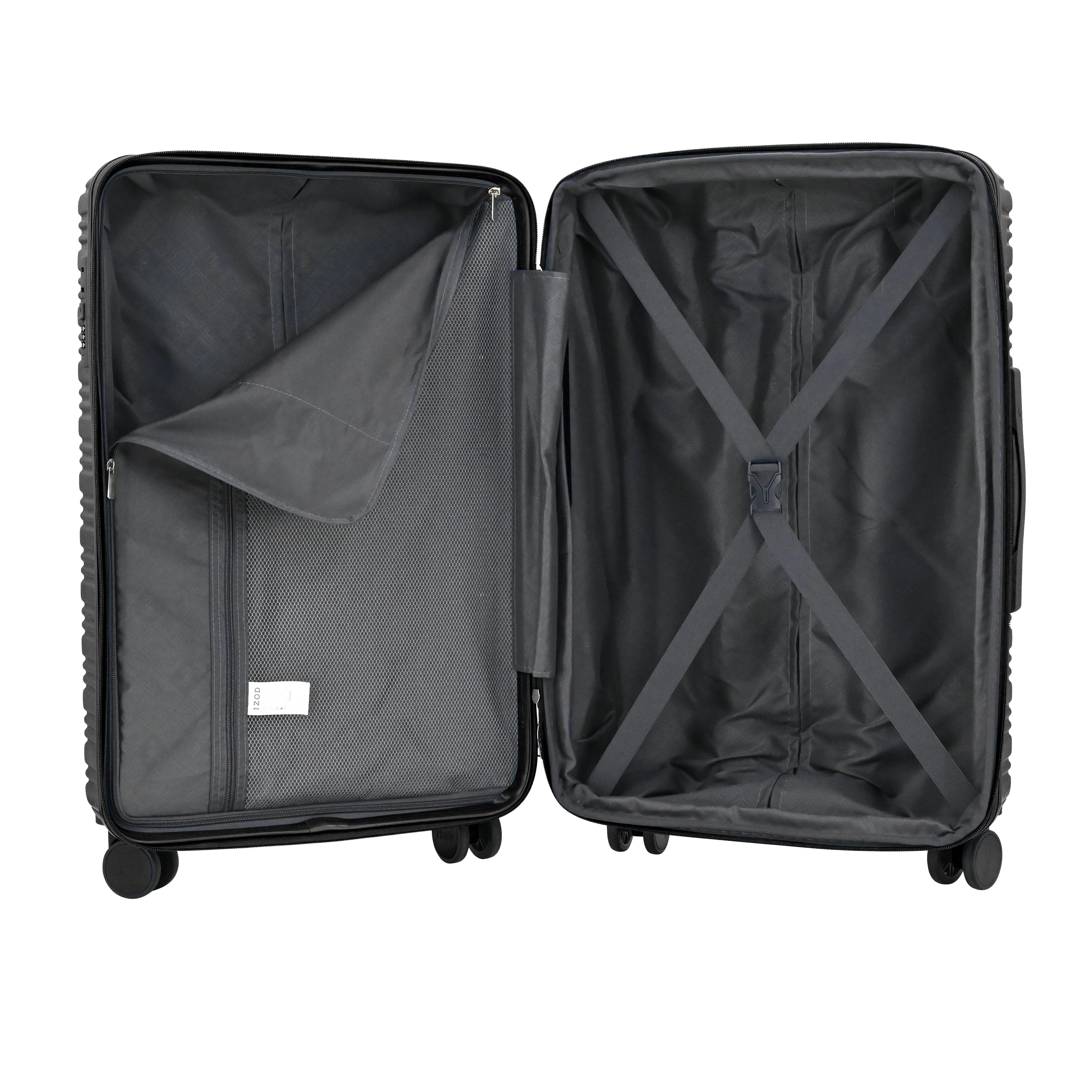 Romeo Expandable 3-Piece Spinner Luggage Set with Lock - Image 19