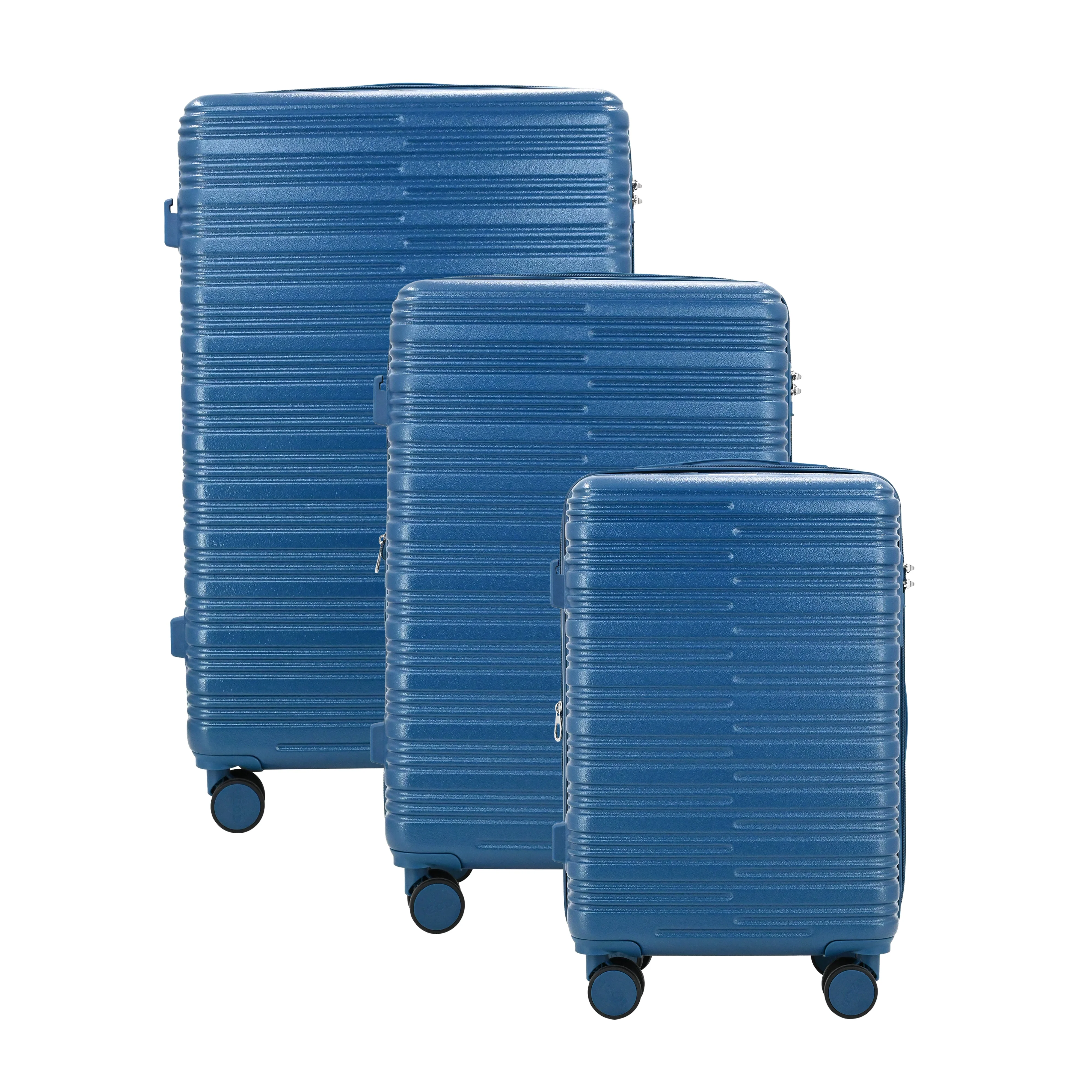 Romeo Expandable 3-Piece Spinner Luggage Set with Lock - Image 22