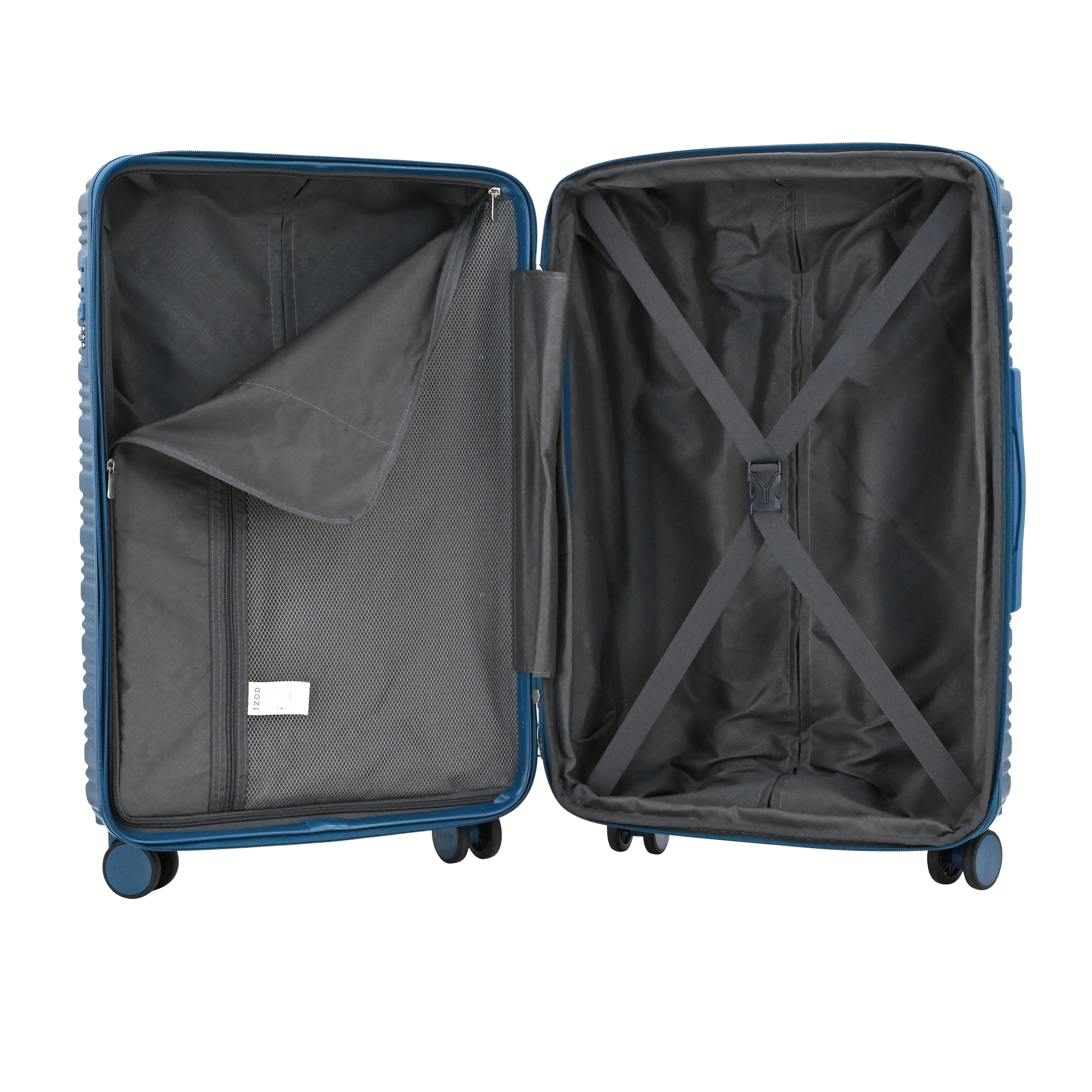 Romeo Expandable 3-Piece Spinner Luggage Set with Lock - Image 25