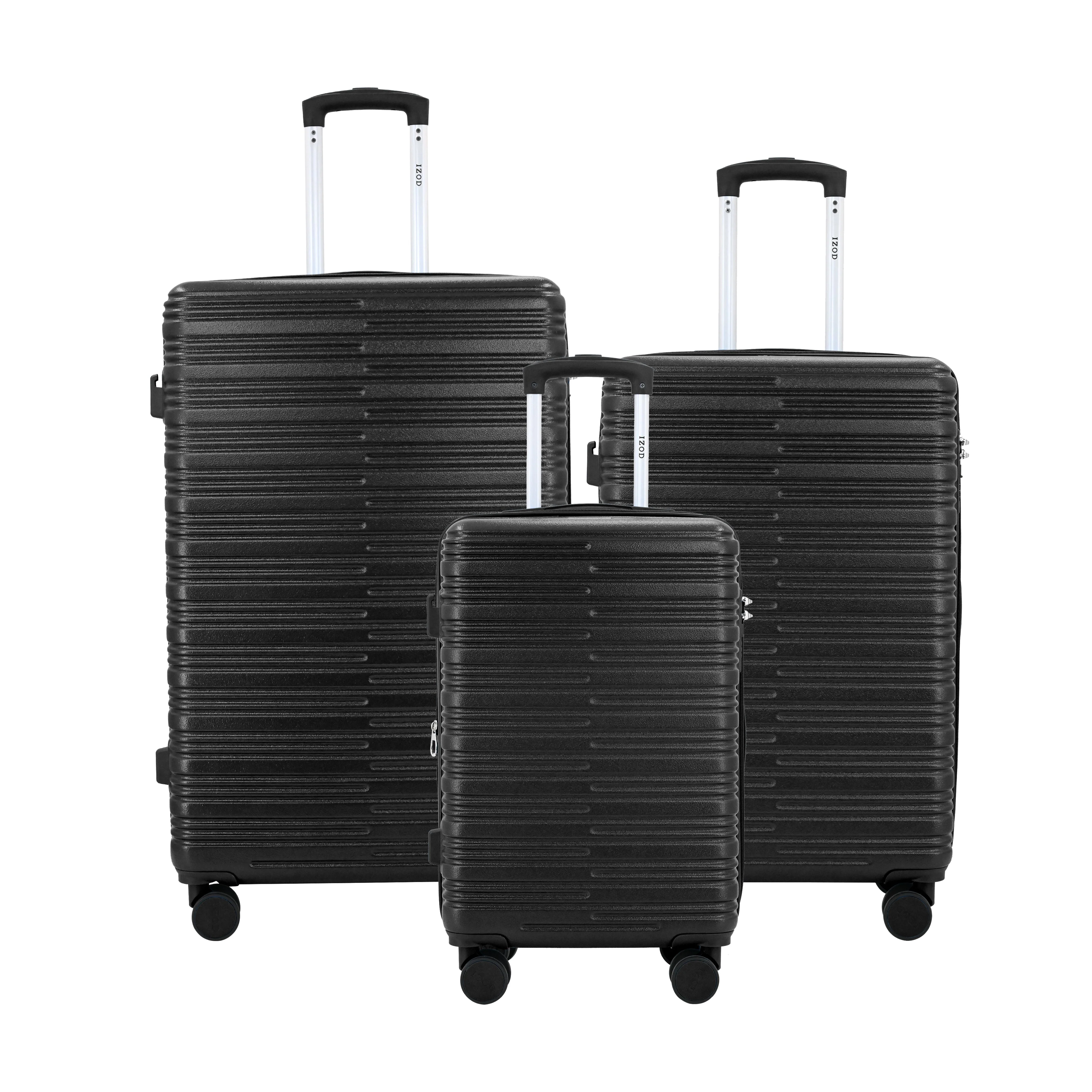 Romeo Expandable 3-Piece Spinner Luggage Set with Lock - Image 3