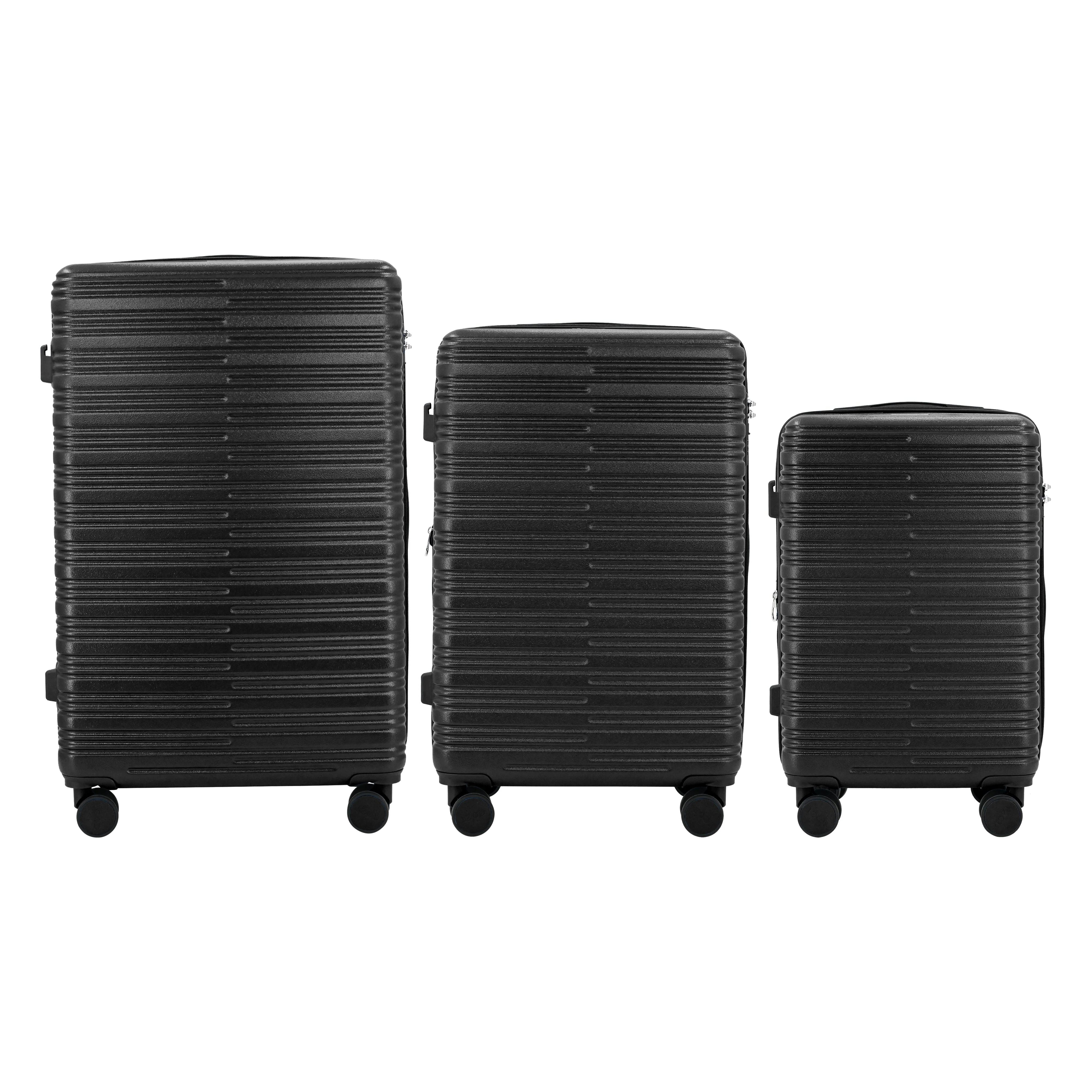 Romeo Expandable 3-Piece Spinner Luggage Set with Lock - Image 6