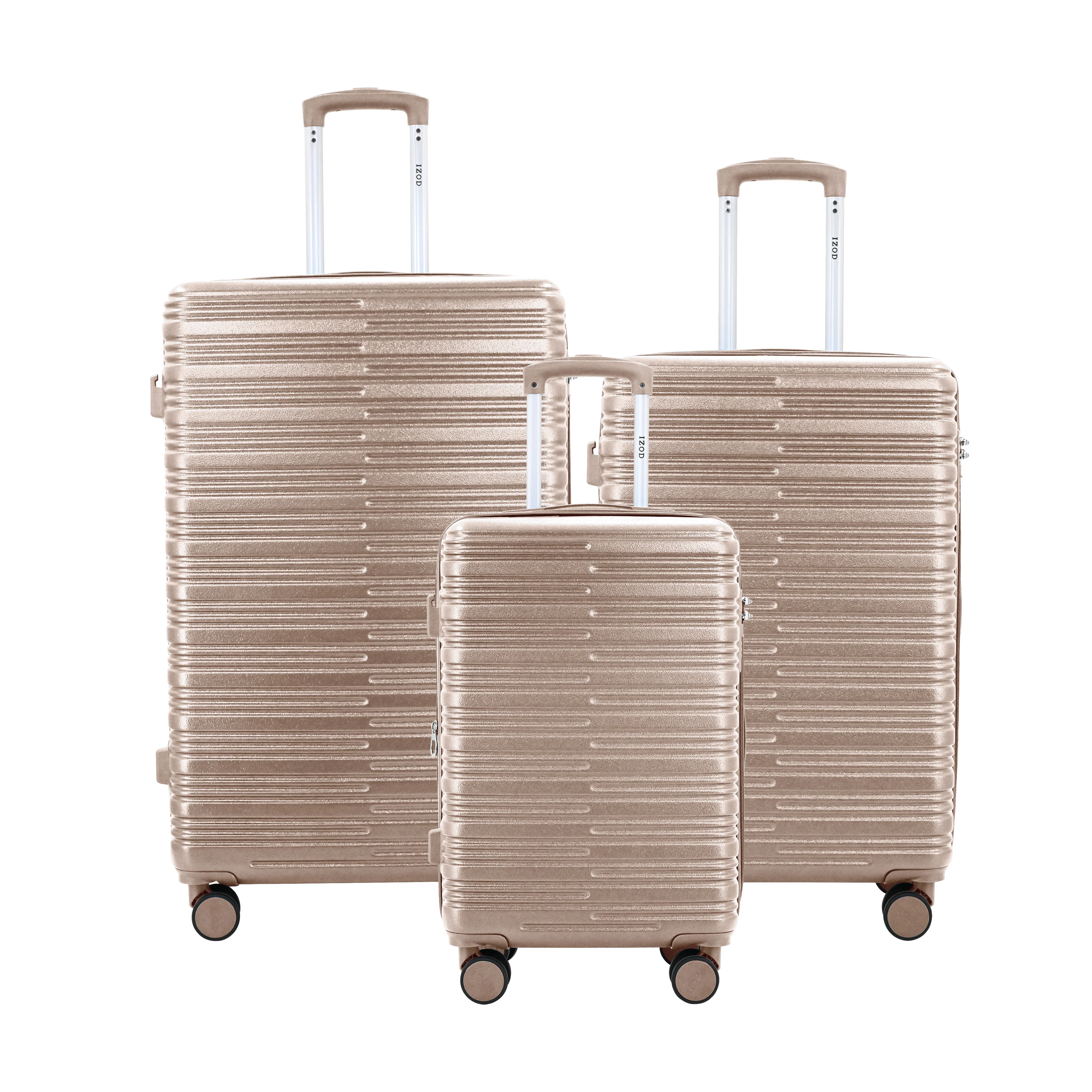 Romeo Expandable 3-Piece Spinner Luggage Set with Lock - Image 8
