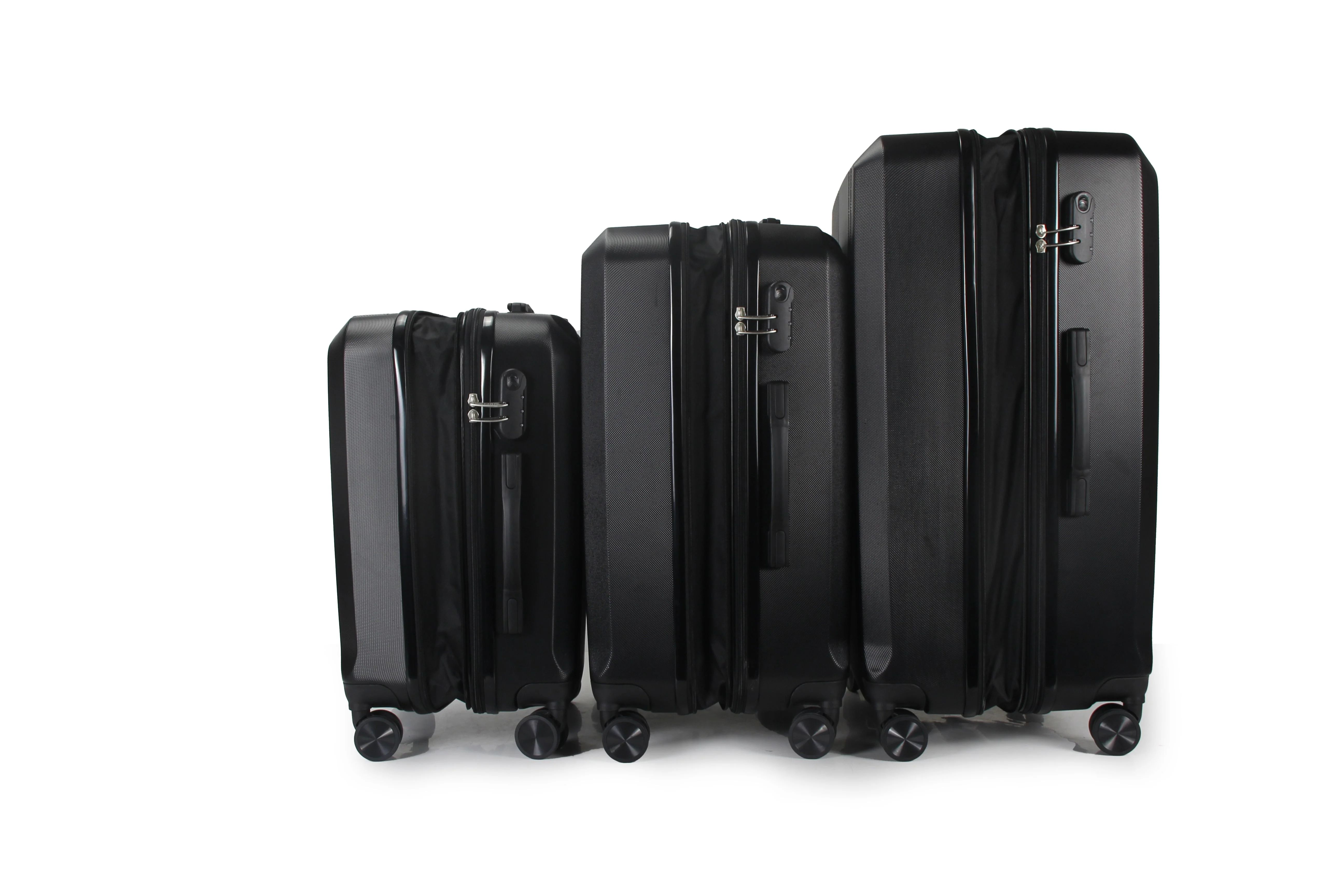 Zane Expandable 3-Piece Spinner Luggage Set with Lock - Image 10