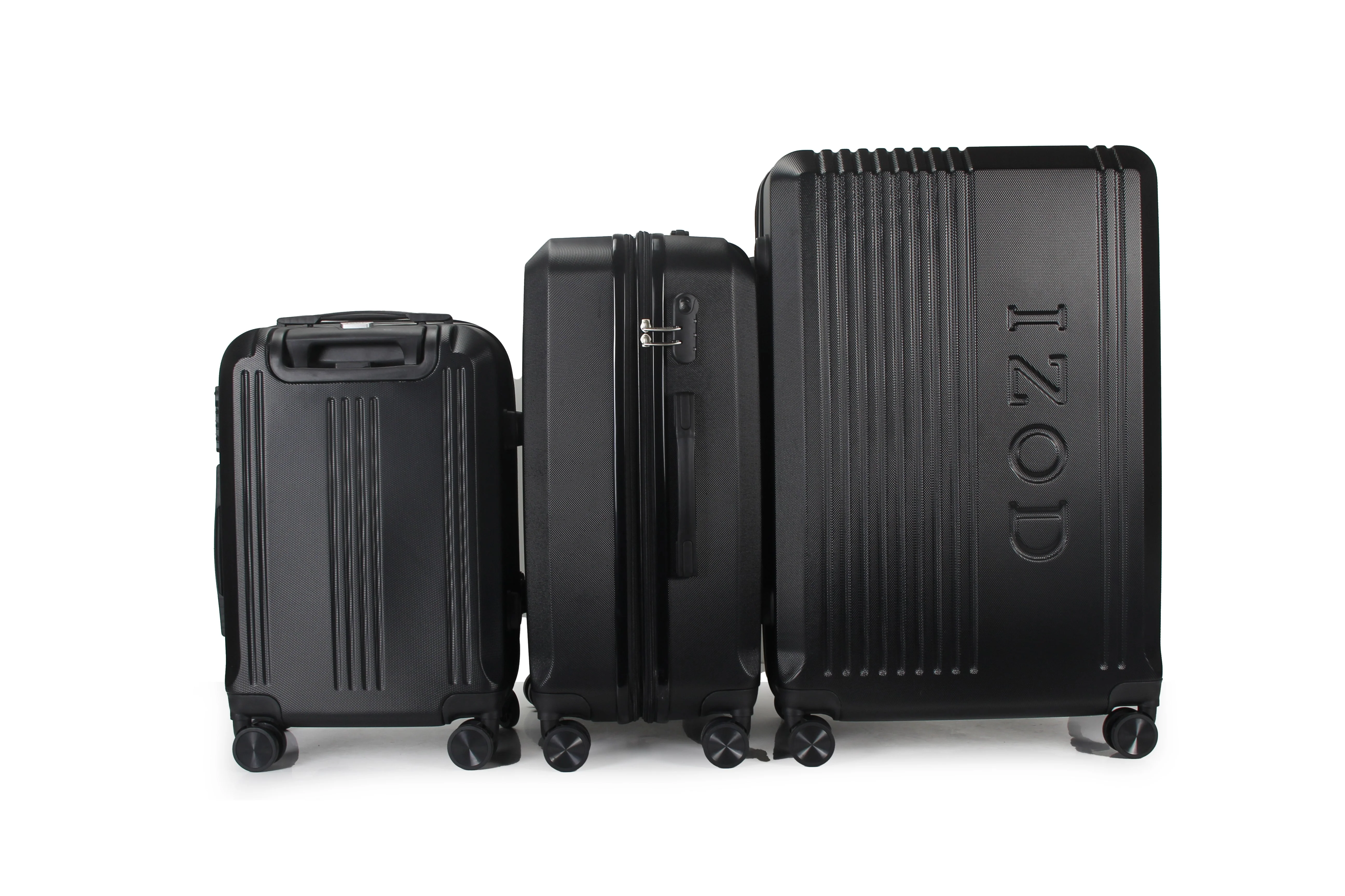 Zane Expandable 3-Piece Spinner Luggage Set with Lock - Image 11