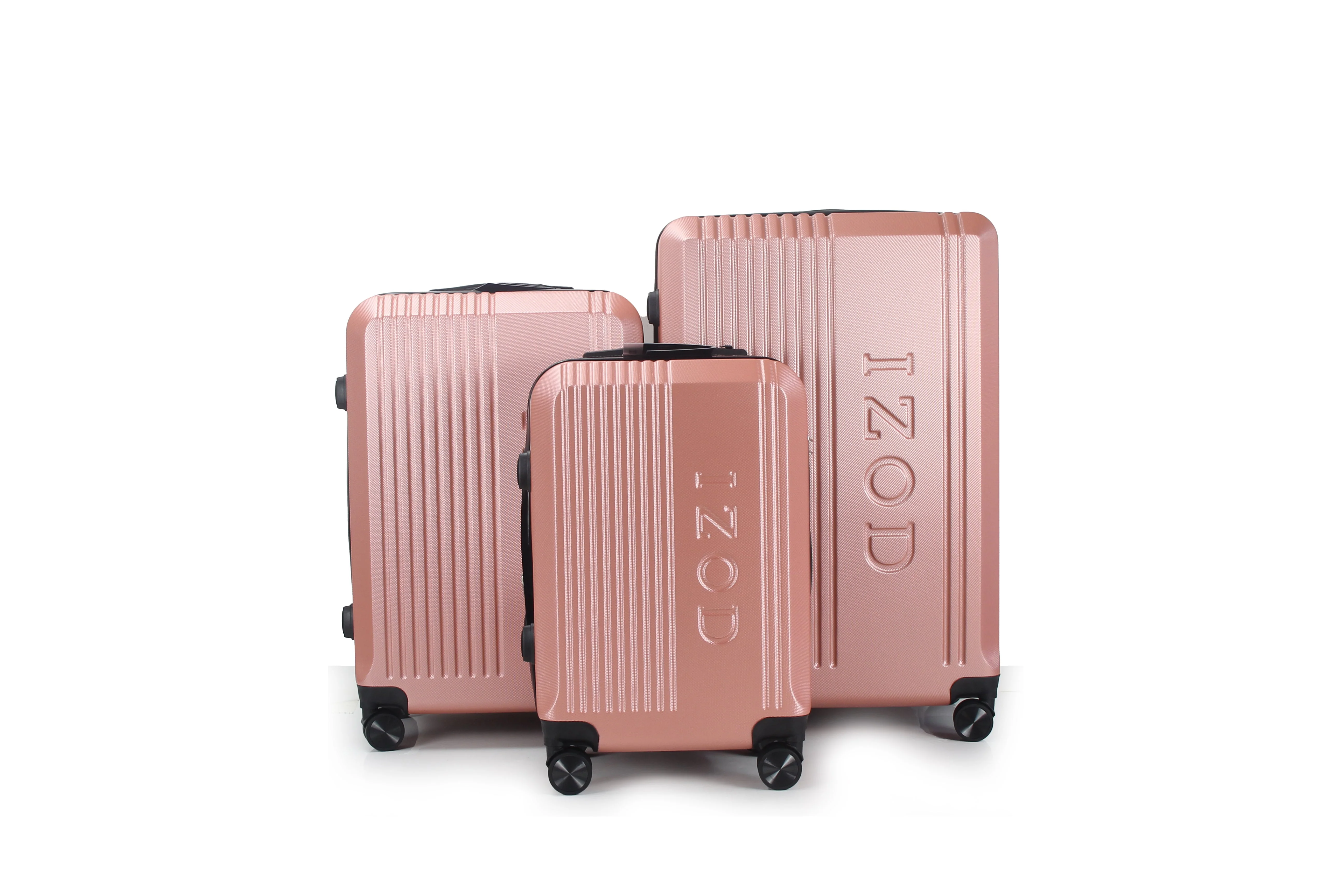 Zane Expandable 3-Piece Spinner Luggage Set with Lock - Image 12