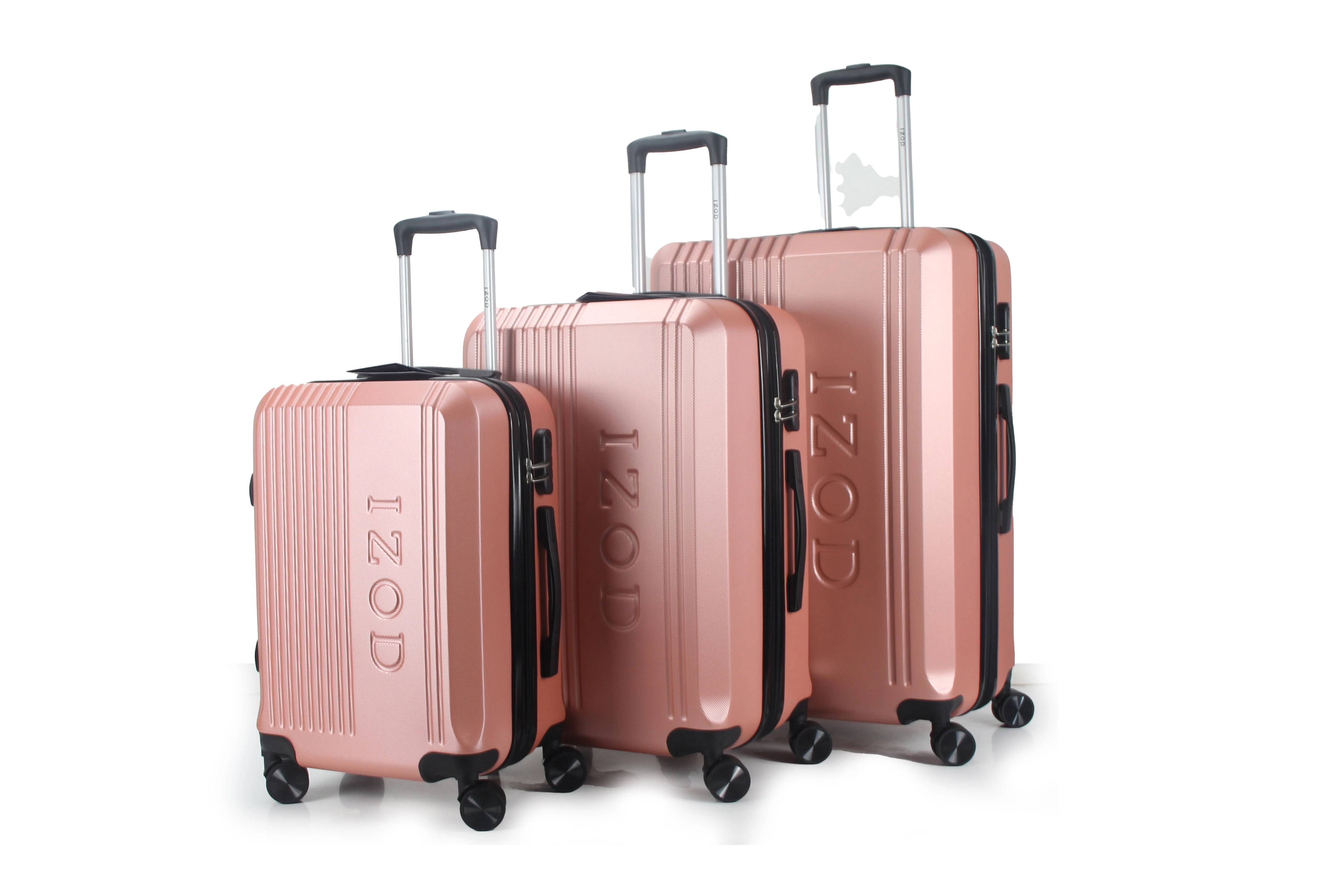 Zane Expandable 3-Piece Spinner Luggage Set with Lock - Image 15