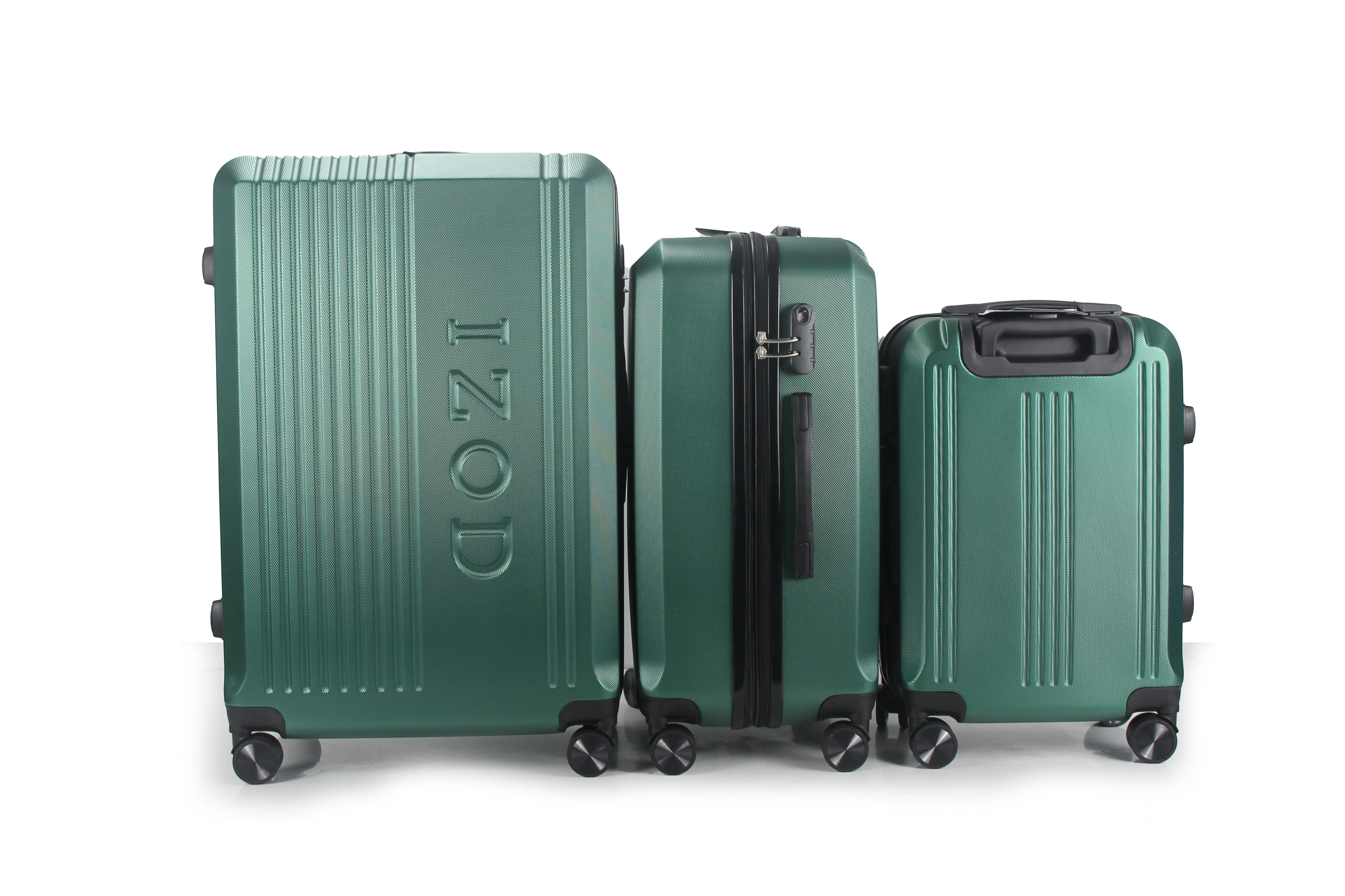 Zane Expandable 3-Piece Spinner Luggage Set with Lock - Image 23