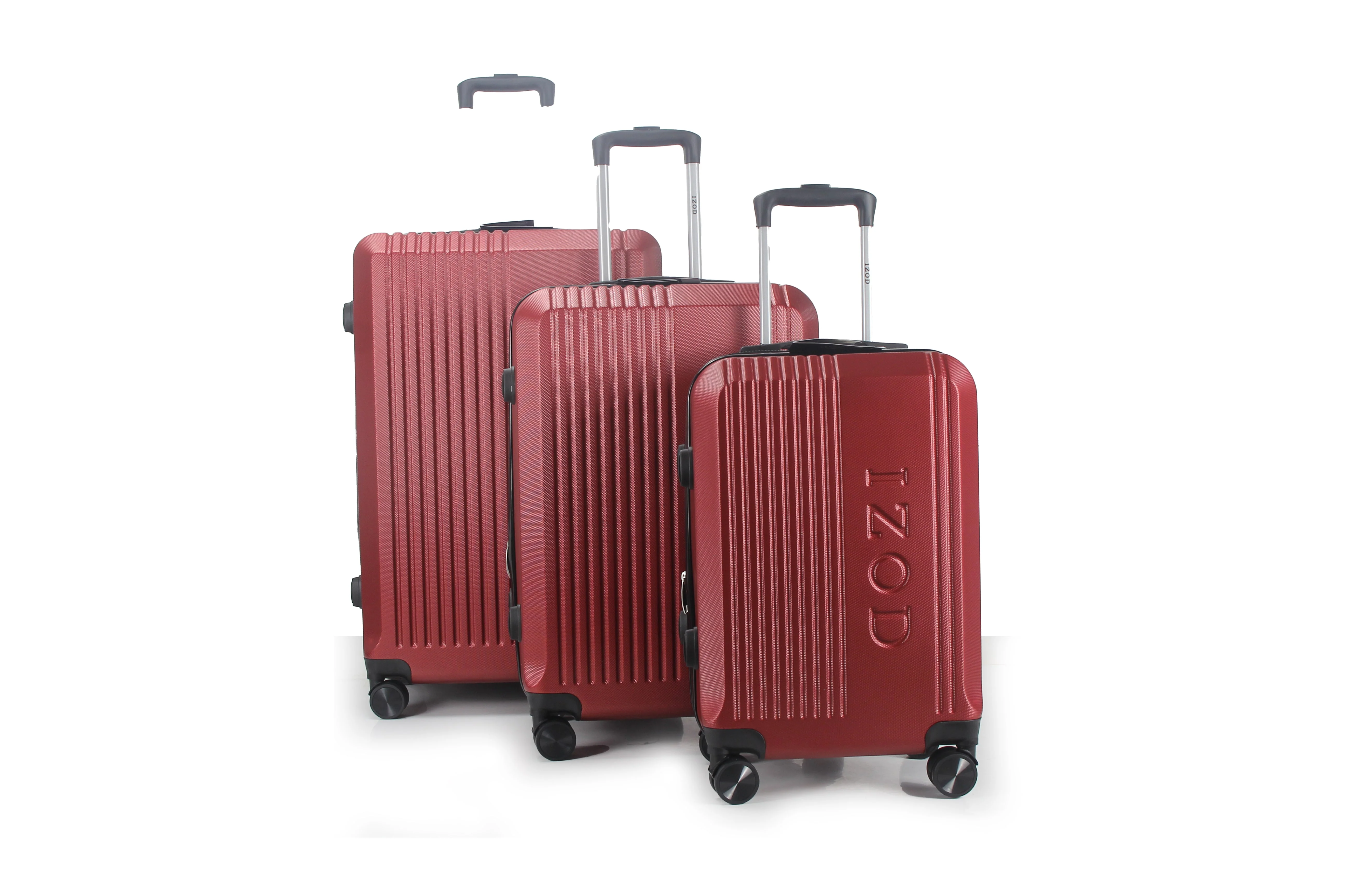 Zane Expandable 3-Piece Spinner Luggage Set with Lock - Image 29