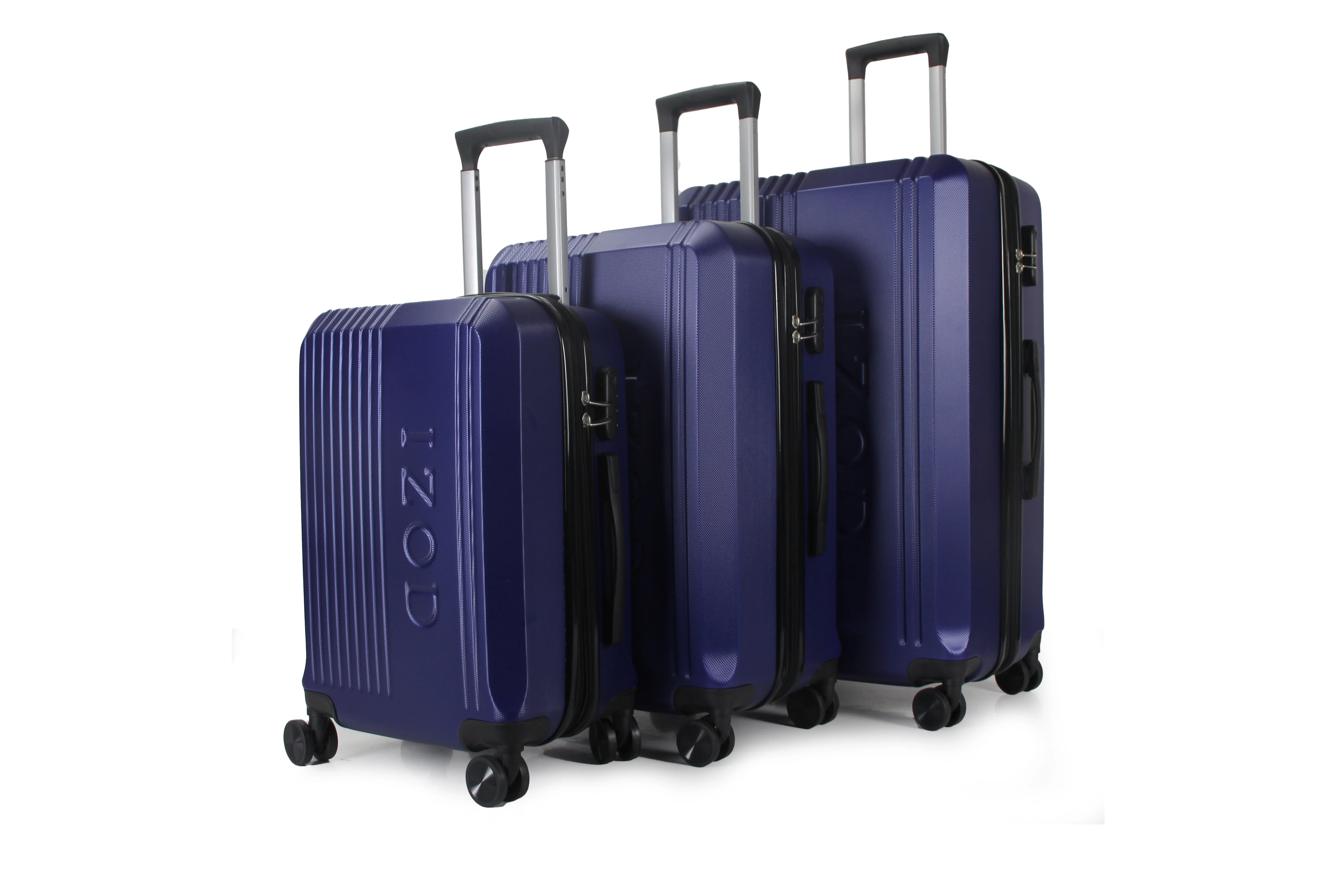Zane Expandable 3-Piece Spinner Luggage Set with Lock - Image 30