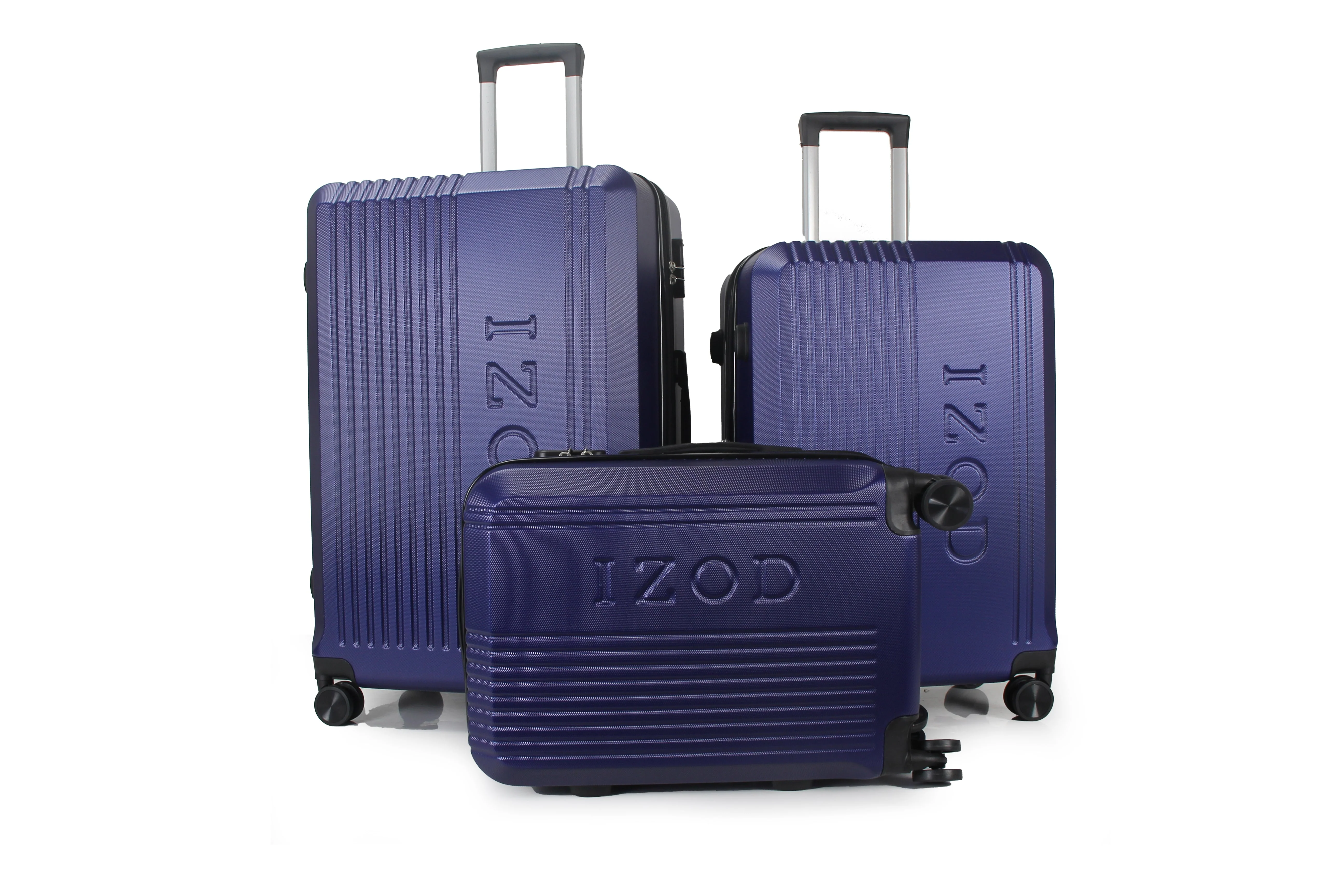 Zane Expandable 3-Piece Spinner Luggage Set with Lock - Image 32