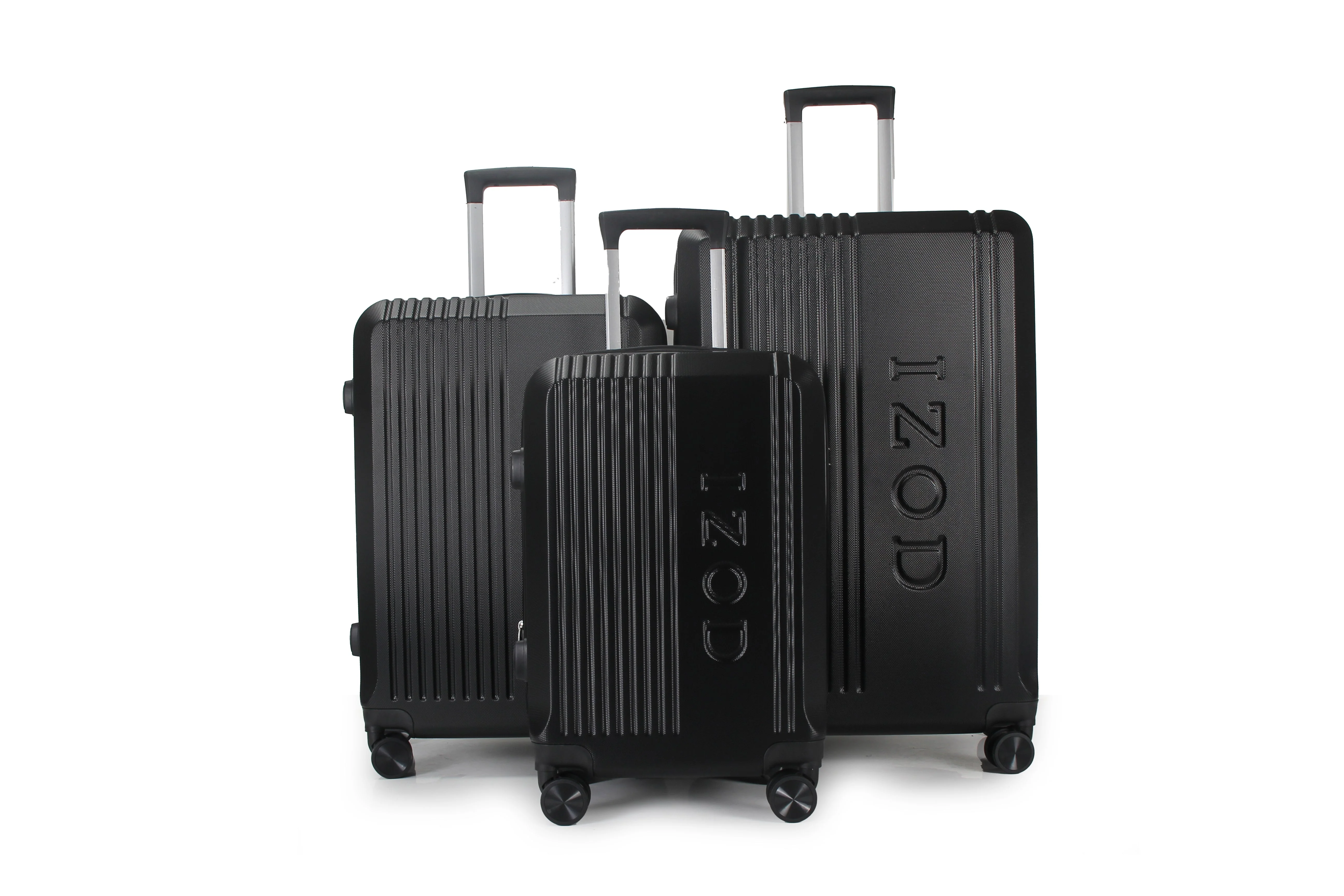 Zane Expandable 3-Piece Spinner Luggage Set with Lock - Image 4