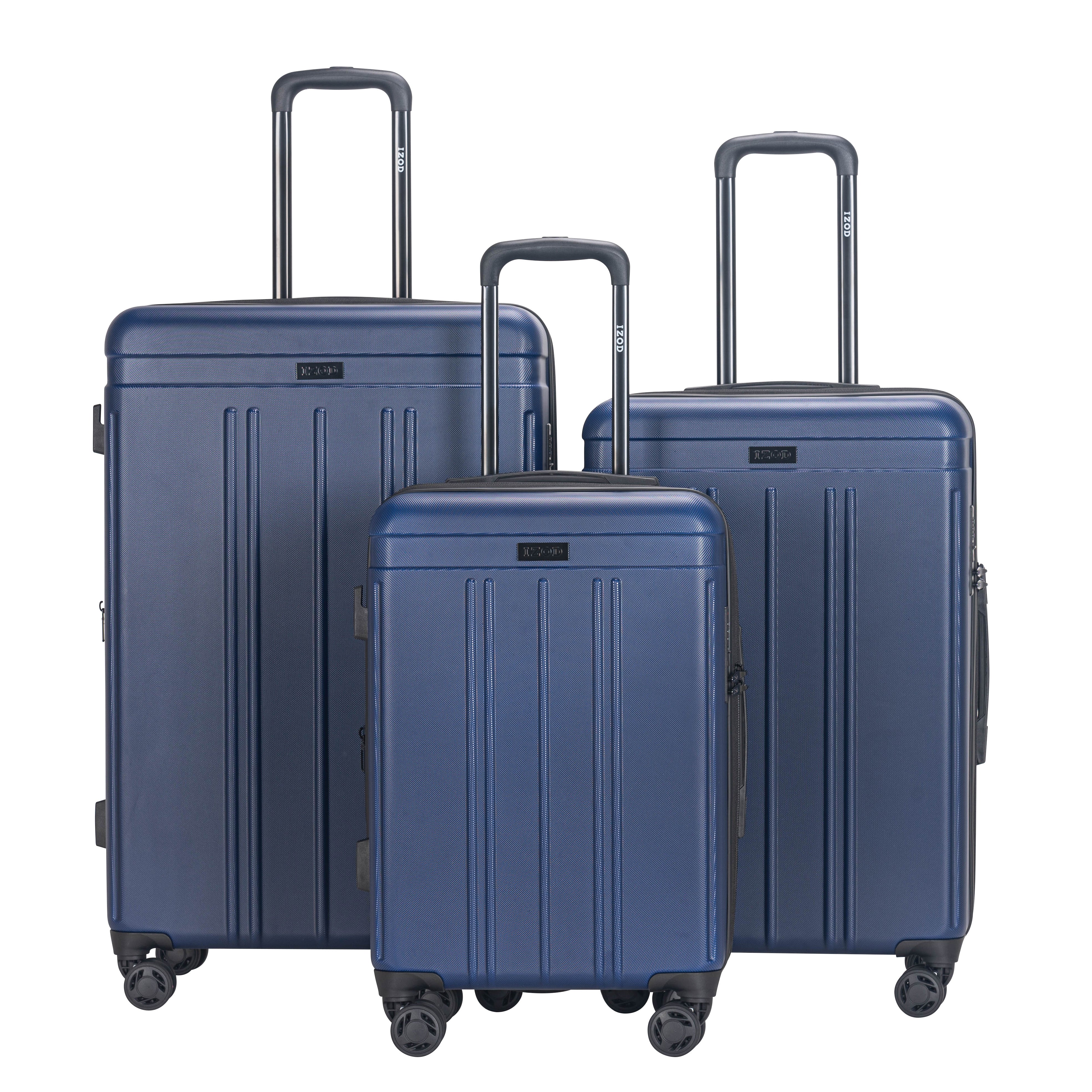 Zoe Expandable 3-Piece Spinner Luggage Set with Lock - Image 10