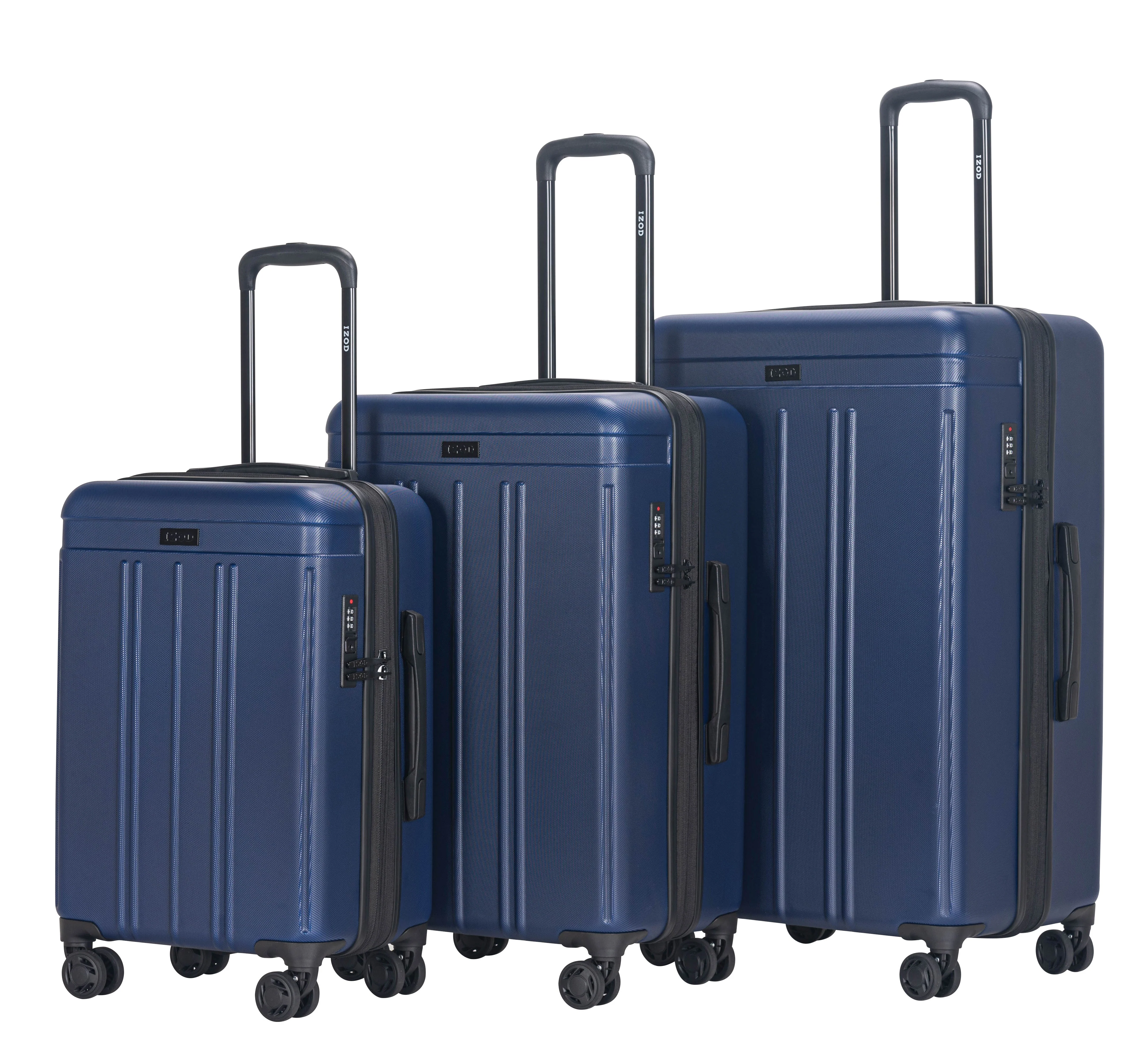 Zoe Expandable 3-Piece Spinner Luggage Set with Lock - Image 12