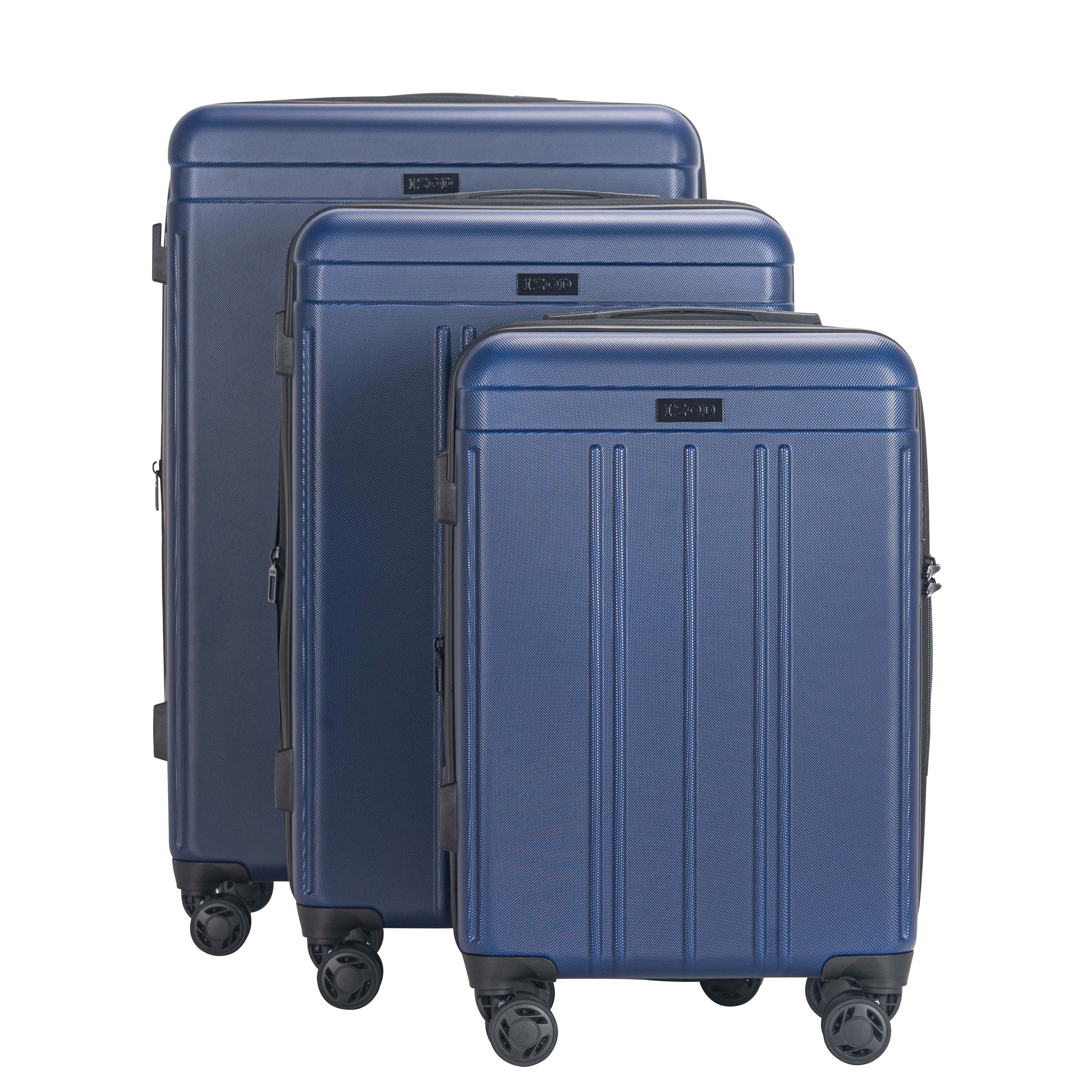 Zoe Expandable 3-Piece Spinner Luggage Set with Lock - Image 14