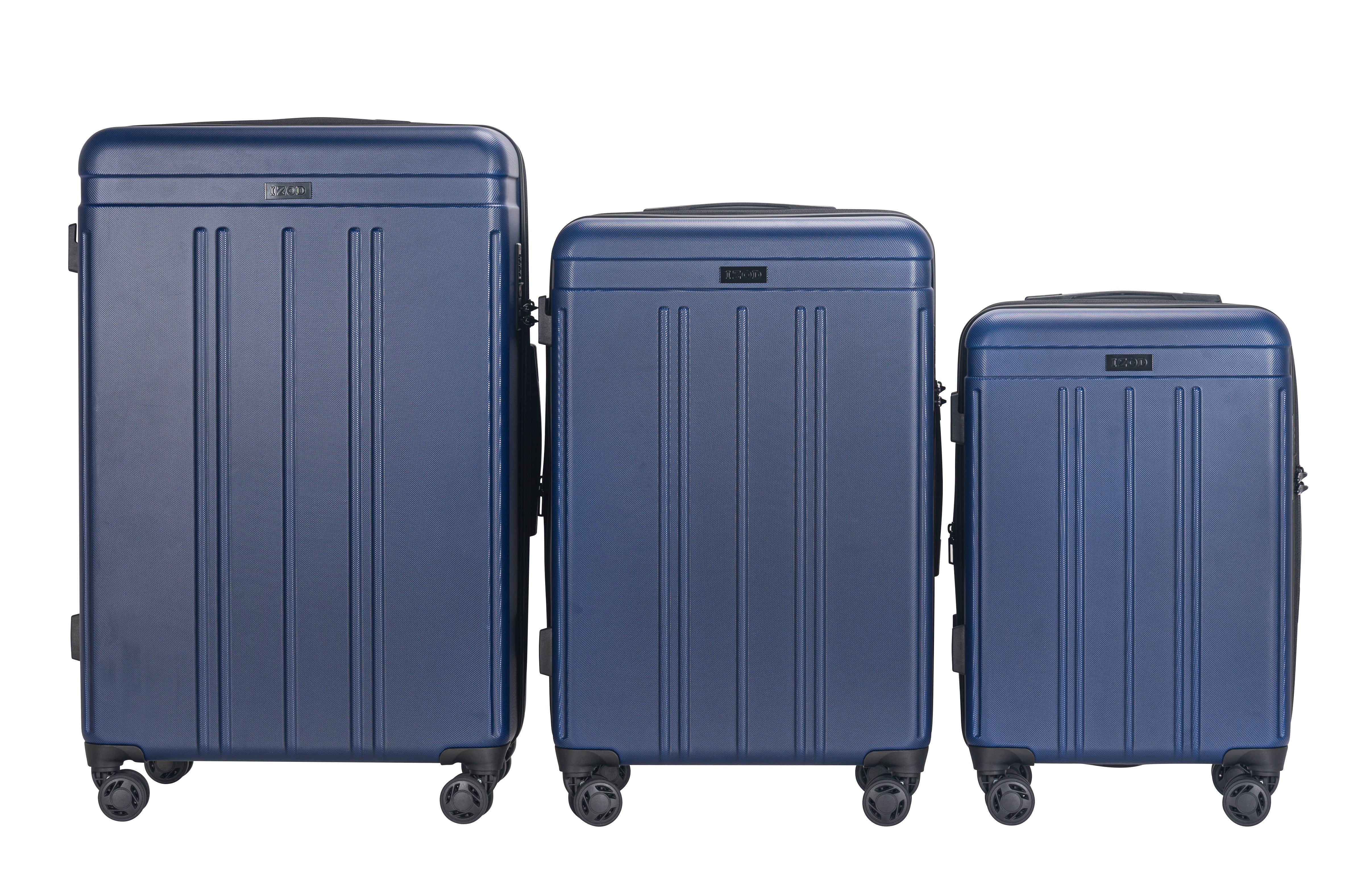 Zoe Expandable 3-Piece Spinner Luggage Set with Lock - Image 15