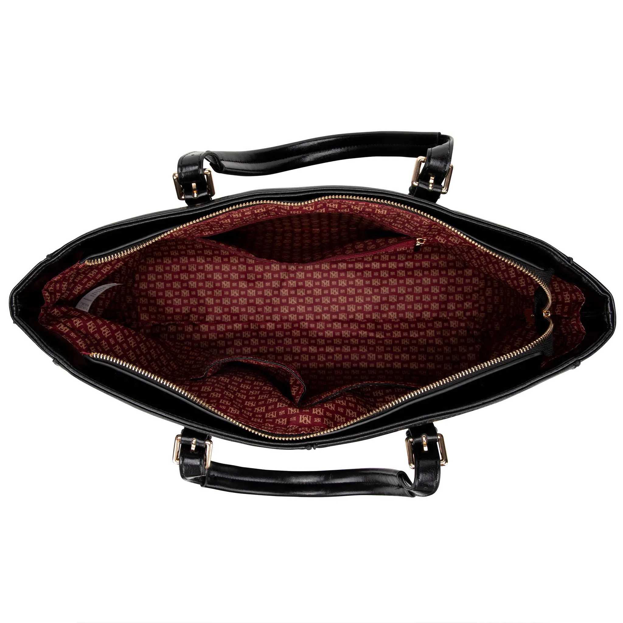 Julia Rustic Vegan Leather Weekender Duffel Bag - Image 14