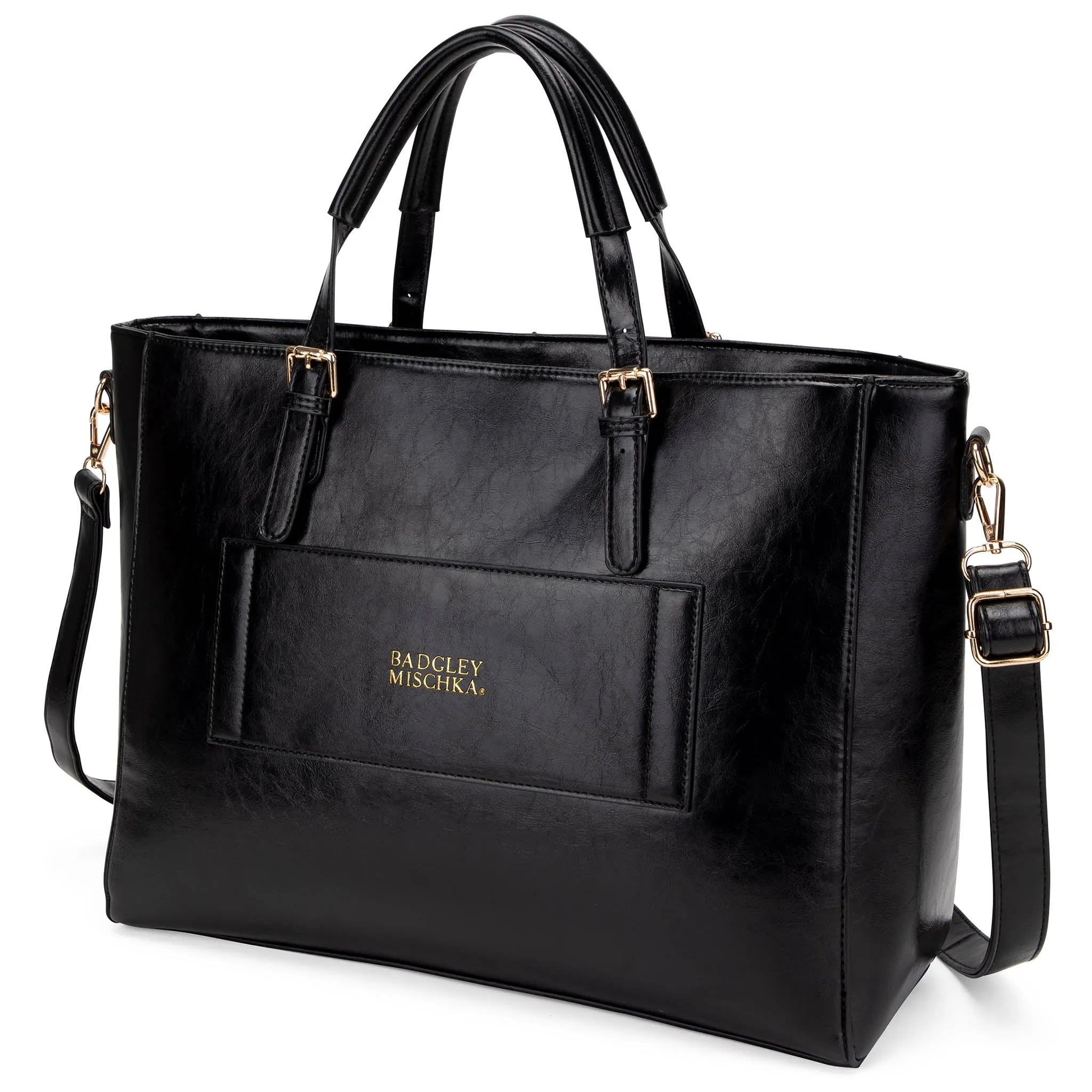 Julia Rustic Vegan Leather Weekender Duffel Bag - Image 16