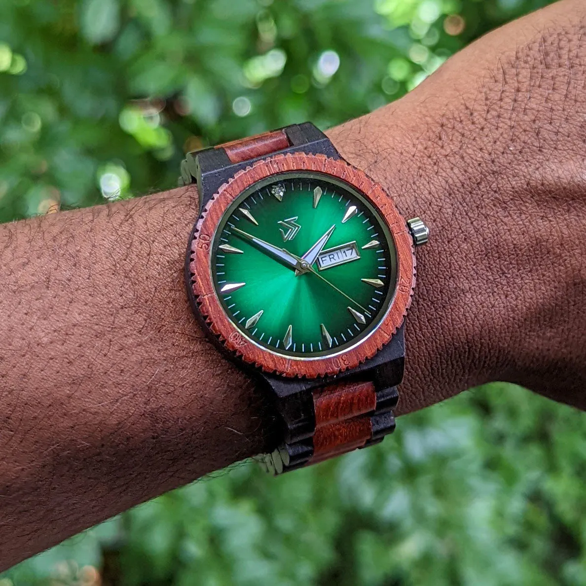 Men's Justo Watch | Black Red - Image 2