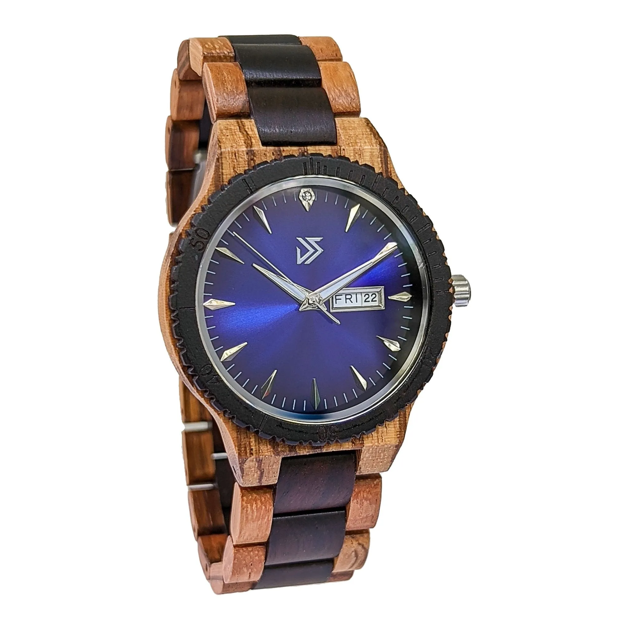 Justo Men's Watch | Zebra Black