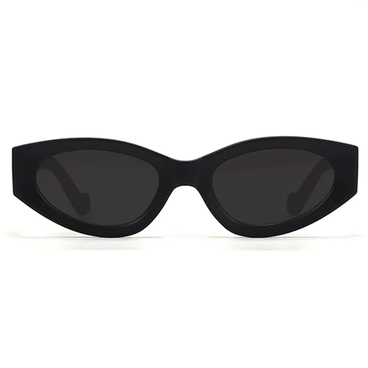 Kat x Money Moves - Black Cateye Sunglasses - Image 7