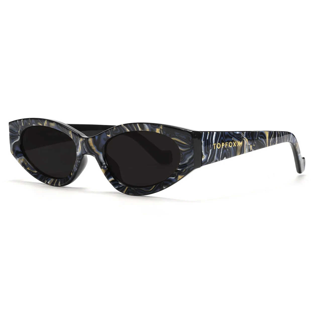 Kat x Money Moves Sunglasses - Dark Blue - Image 2