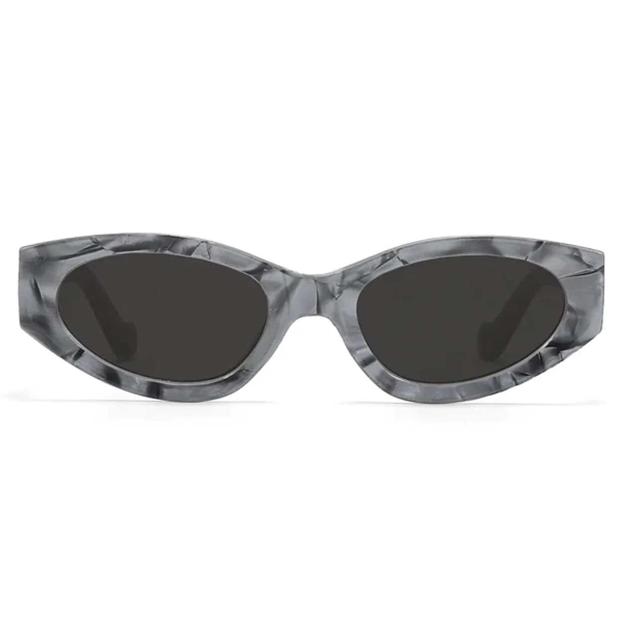 Kat x Money Moves - Grey Cateye Sunglasses - Image 8