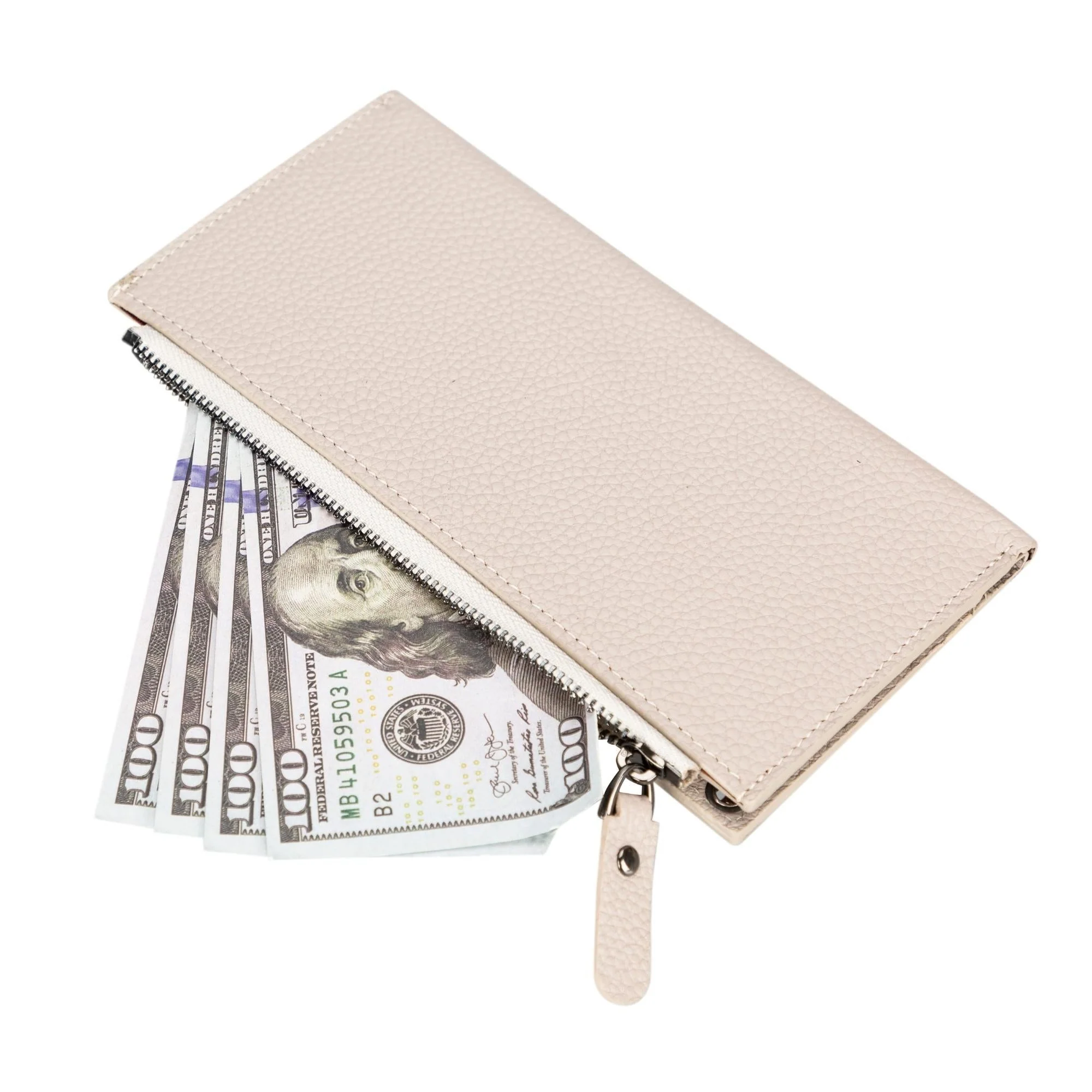Kaycee Leather Women's Cell Phone Wallet with Strap - Image 24