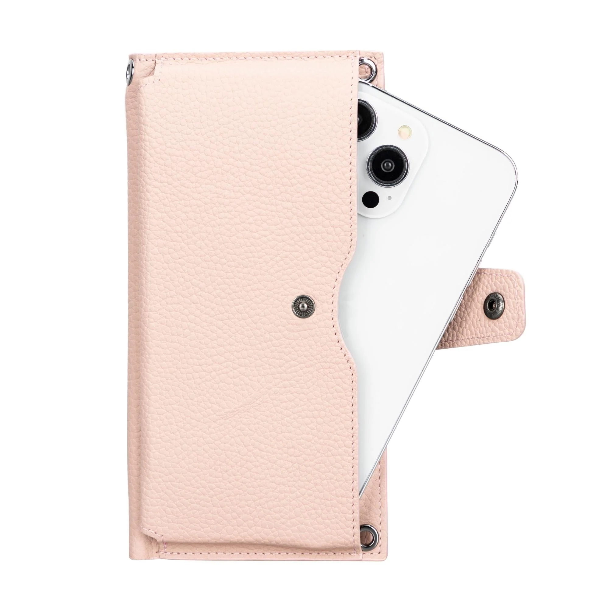 Kaycee Leather Women's Cell Phone Wallet with Strap - Image 27